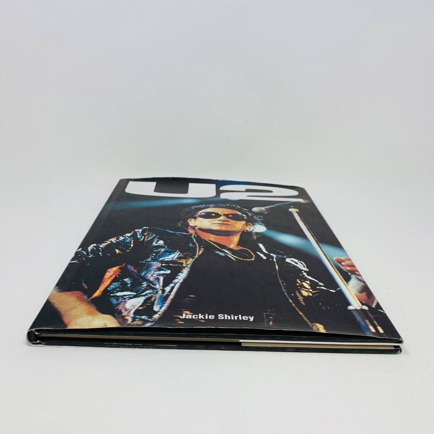 1993 U2 Bison Books Hardcover DJ Jackie Shirley Band Group Show Pictures Story