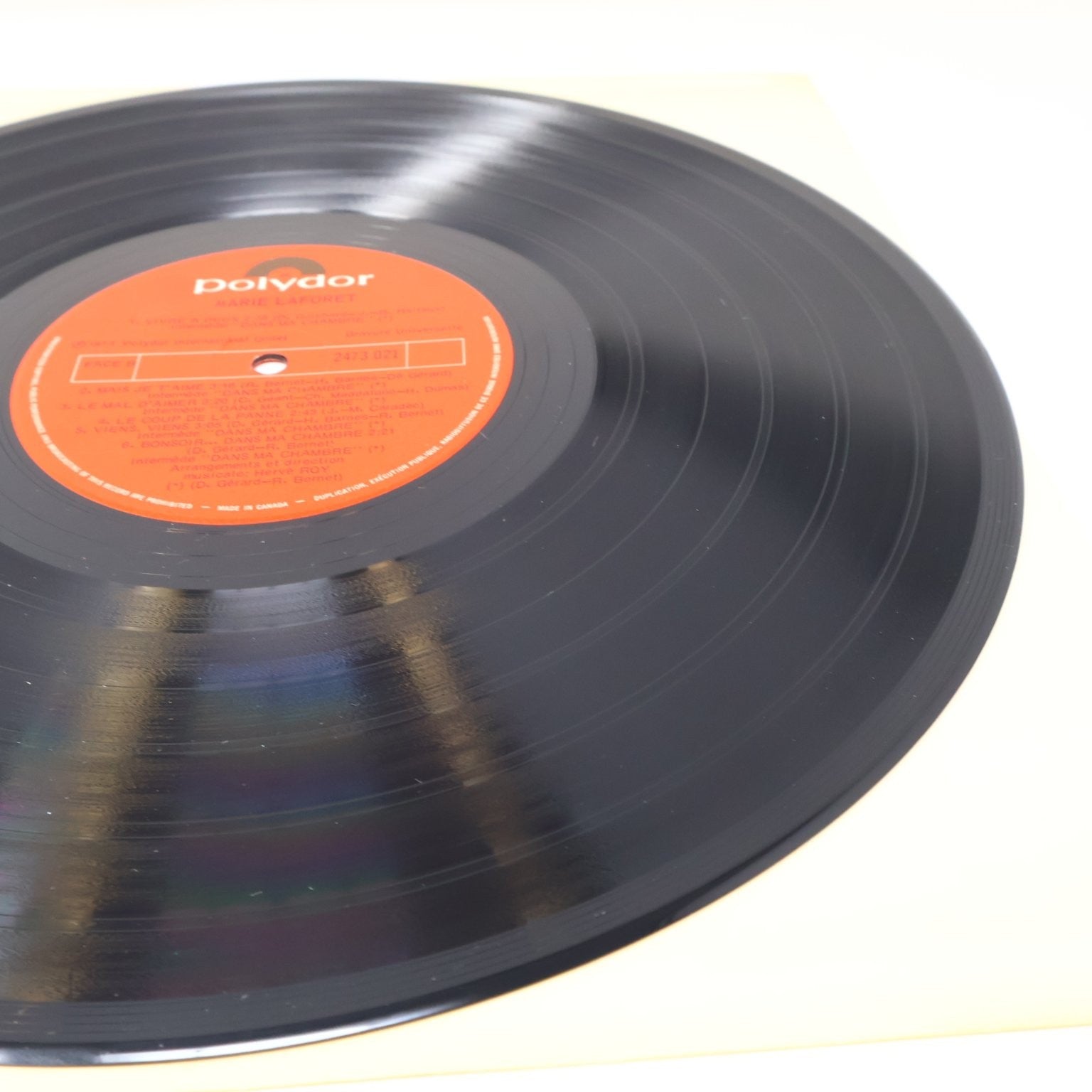 Marie Laforet Éponyme Self-Titled 12" LP Record 1973 Polydor French Pop 2473 021