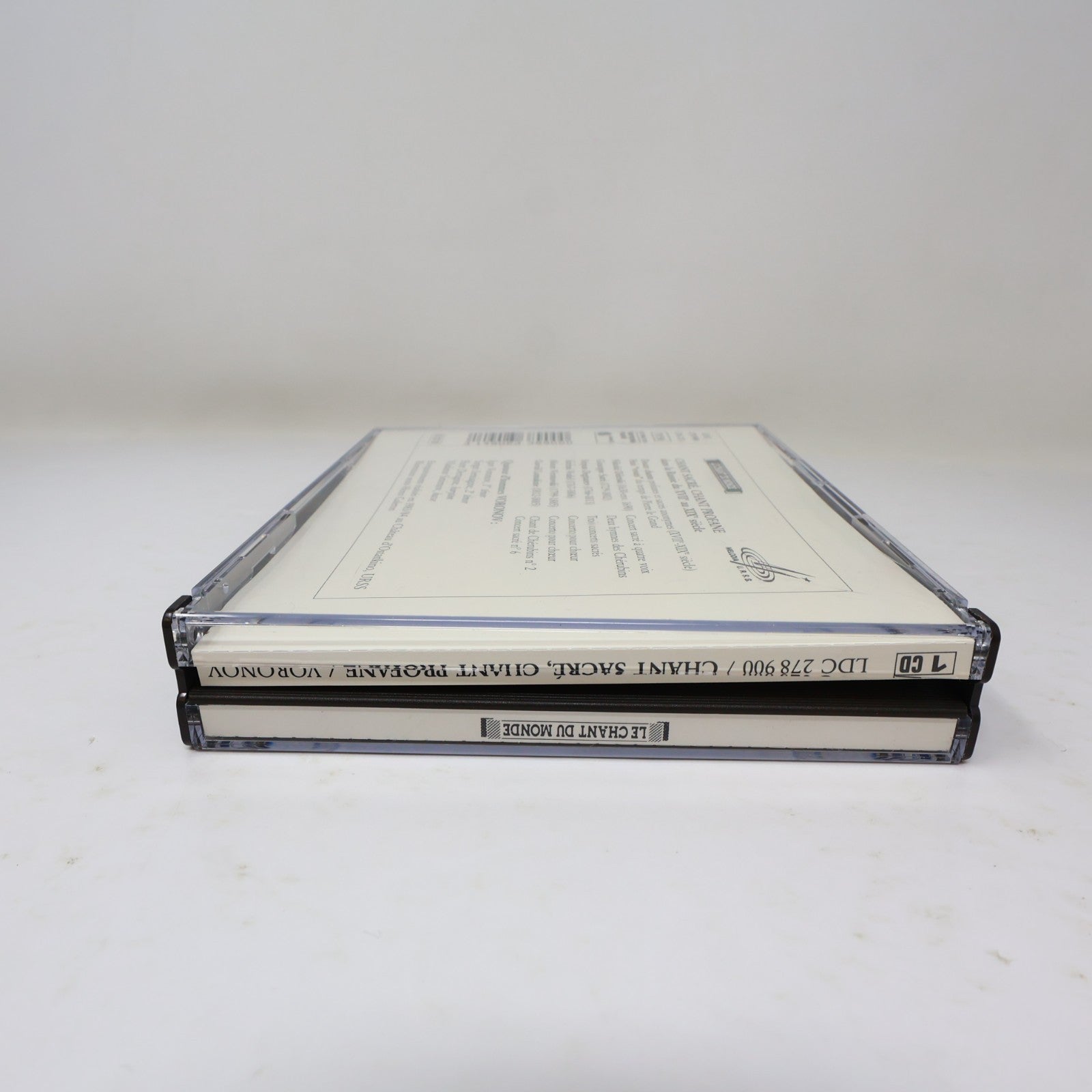 Chant Sacré Chant Profane CD Quatuor Masculin Voronov Sarti/Diletski/Degtiarev