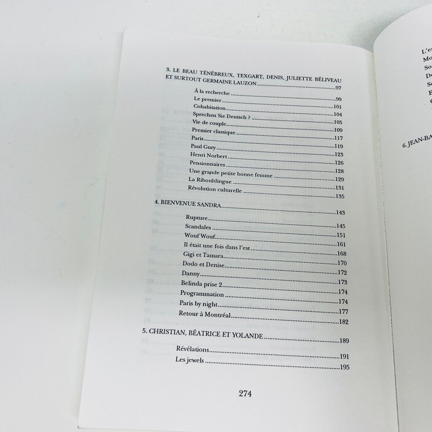 1992 De la Ruelle au Boulevard de André Montmorency Français Livre Leméac PB 90s