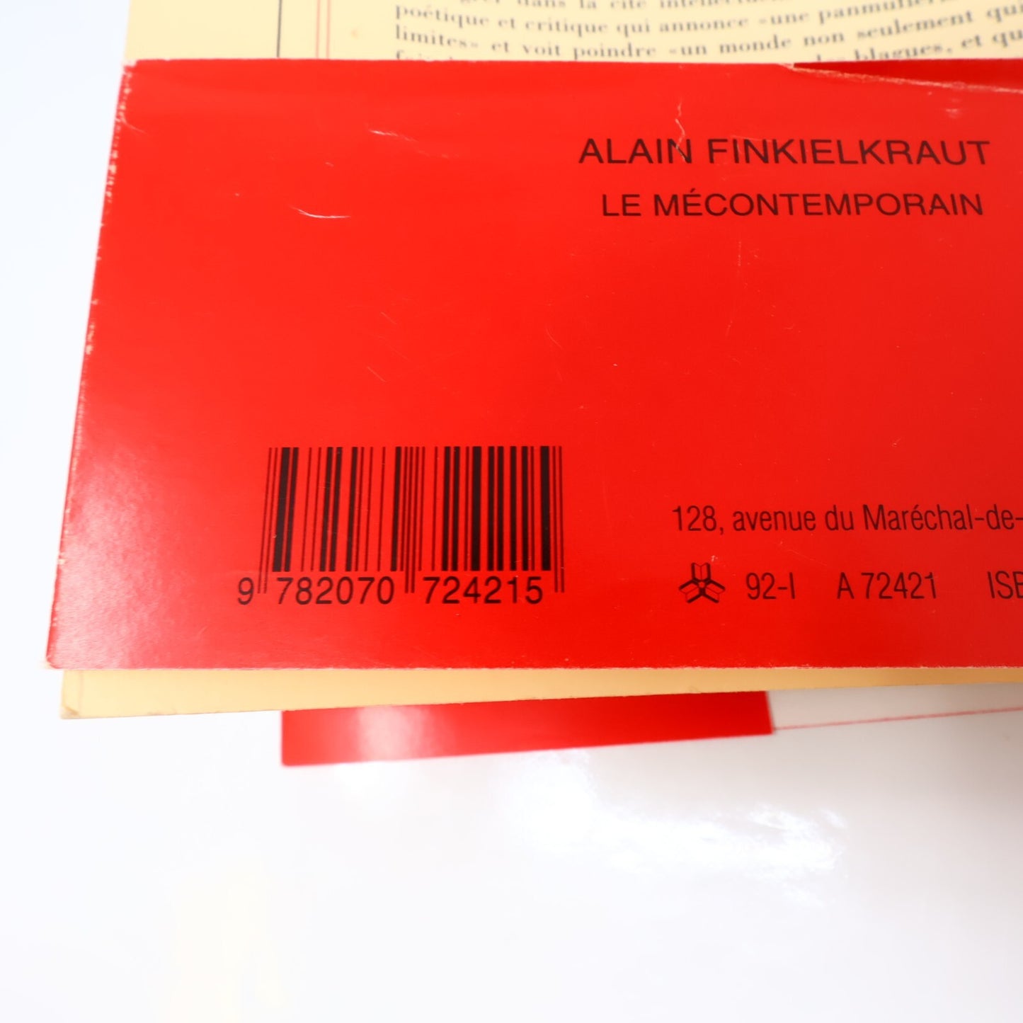 Littérature Lot 23 Livres Gallimard/Nrf Betancourt/Finkielkraut/Queffélec French