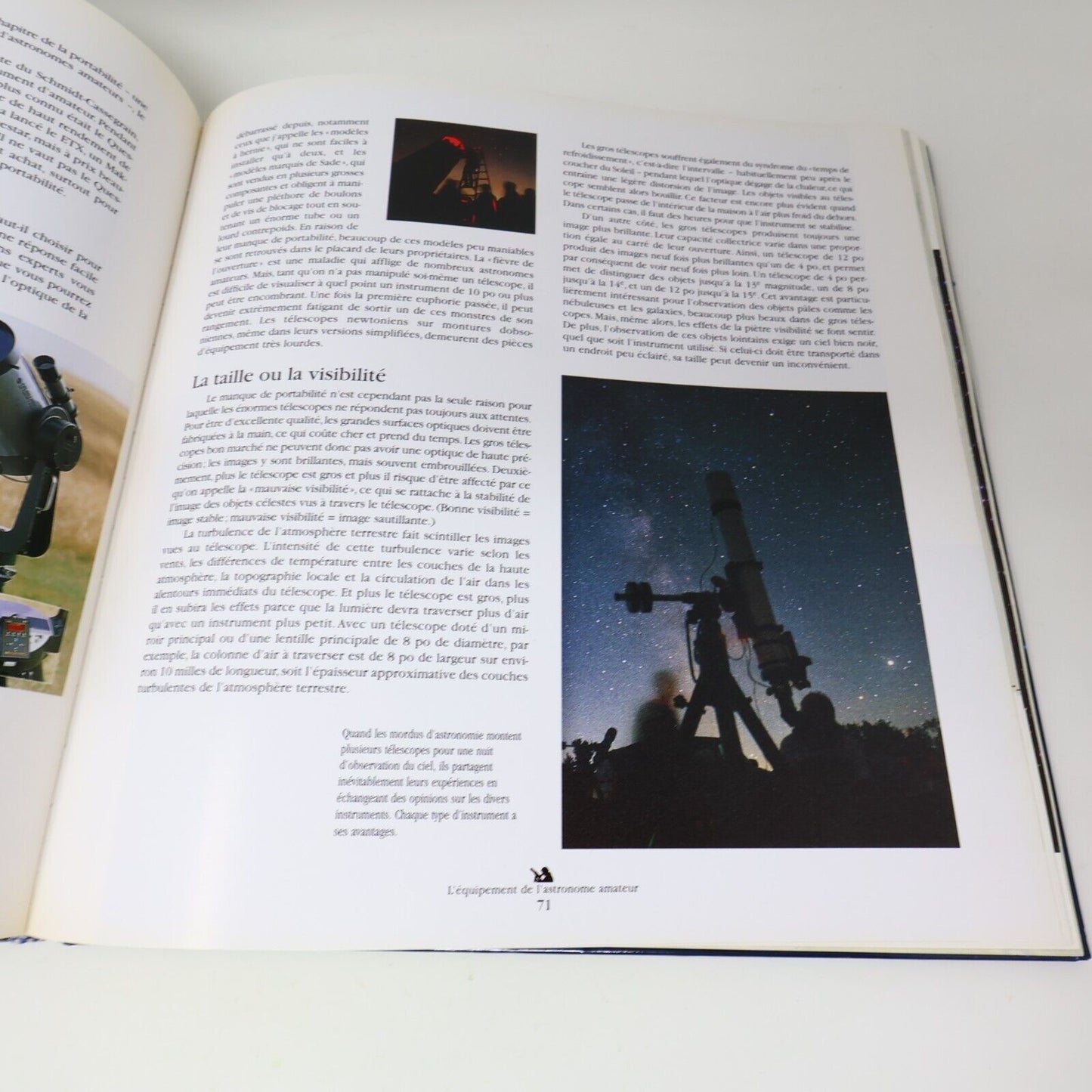 2001 Ciel de Nuit le Grand Livre de l'Observation de l'Univers Terence Dickinson