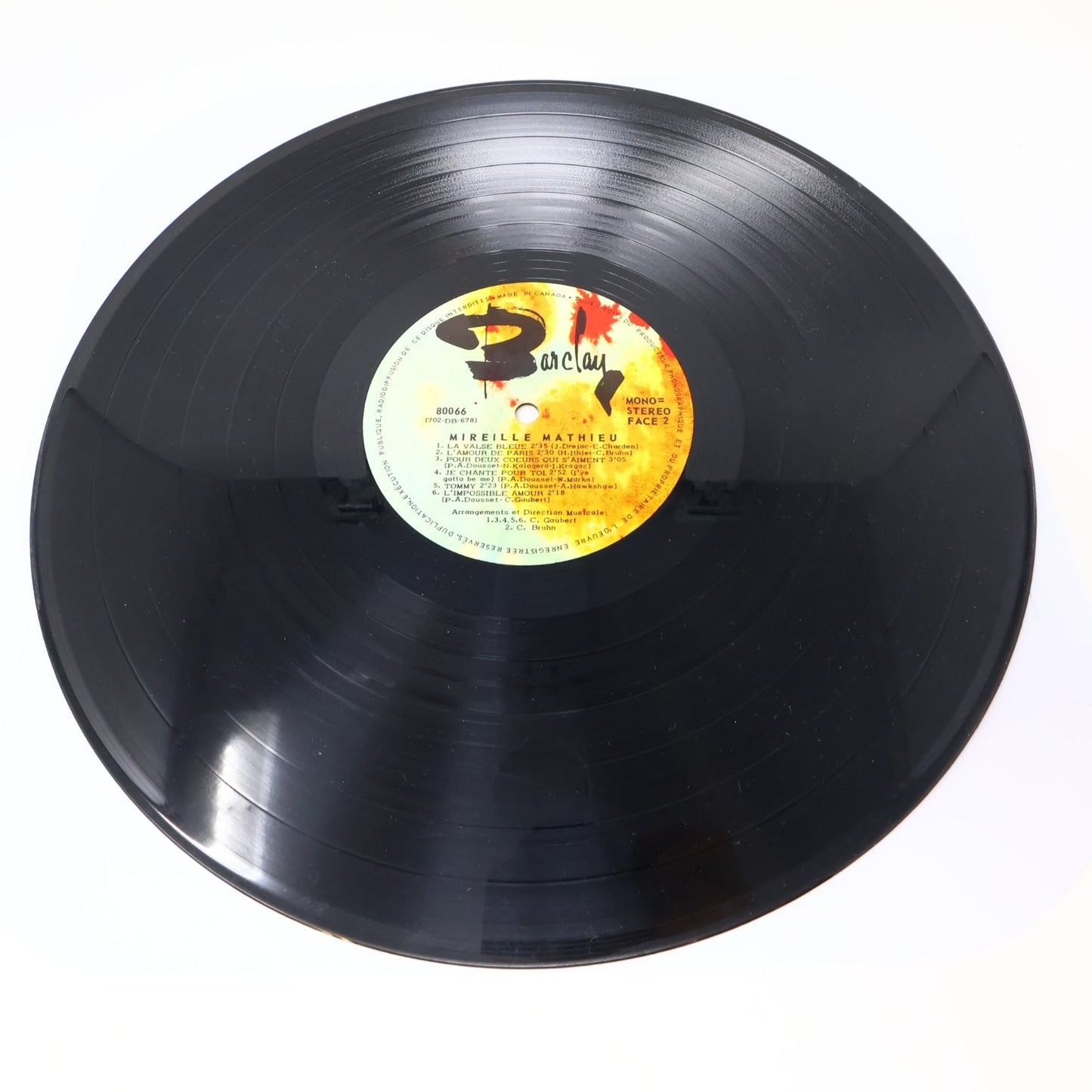 Mireille Mathieu Lot 4 Disques Bonjour Mireille/Première Étoile/Olympia/Chanson