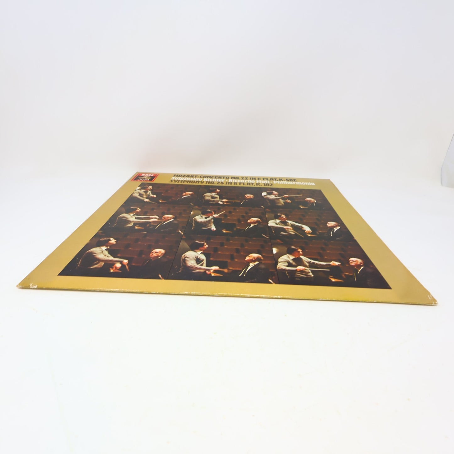 Riccardo Muti Sviatoslav Richter Wolfgang Amadeus Mozart Record DS 537740 EMI
