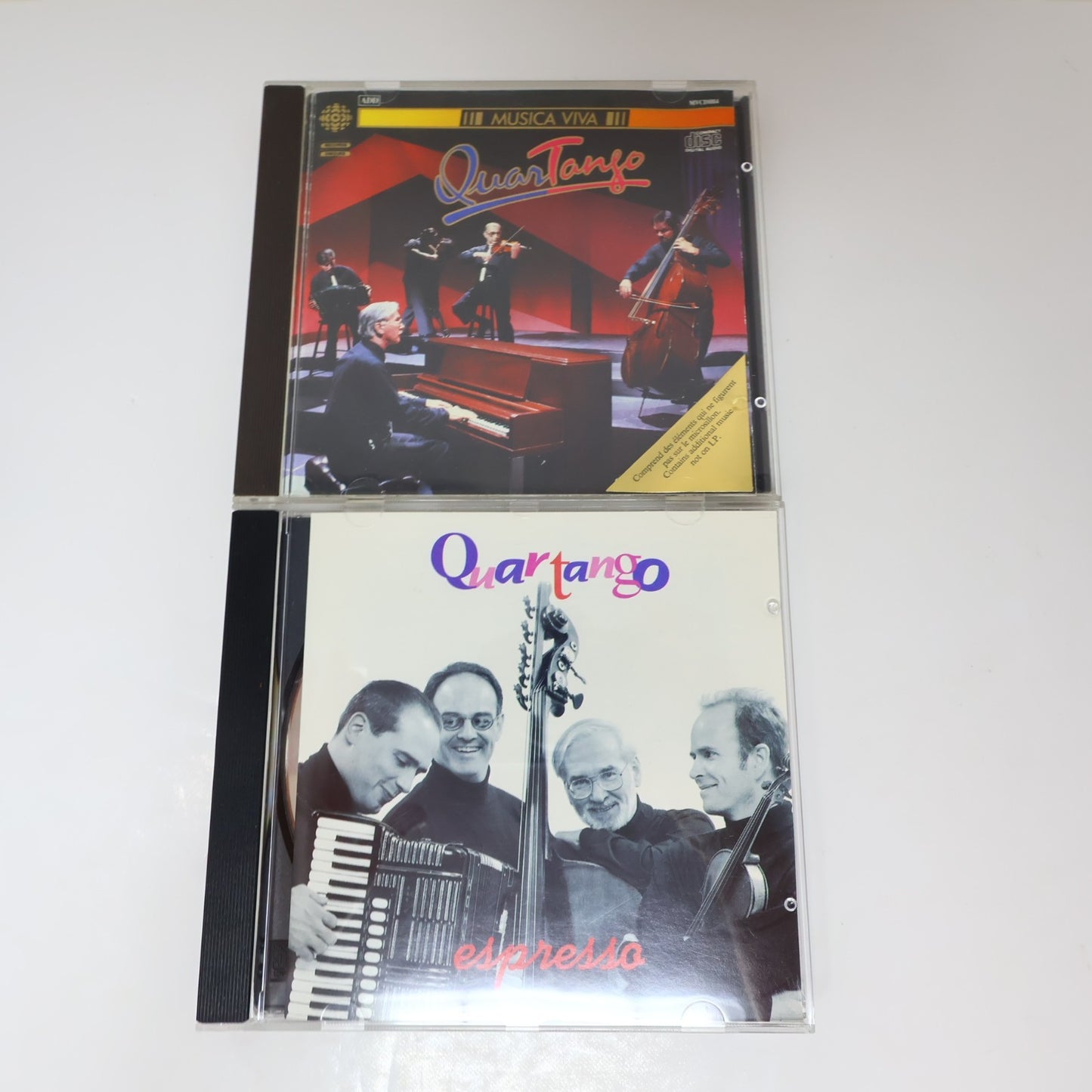 Quartango 2 CDs Lot Espresso/Quartango Justin Time/CBC Records Latin World Music