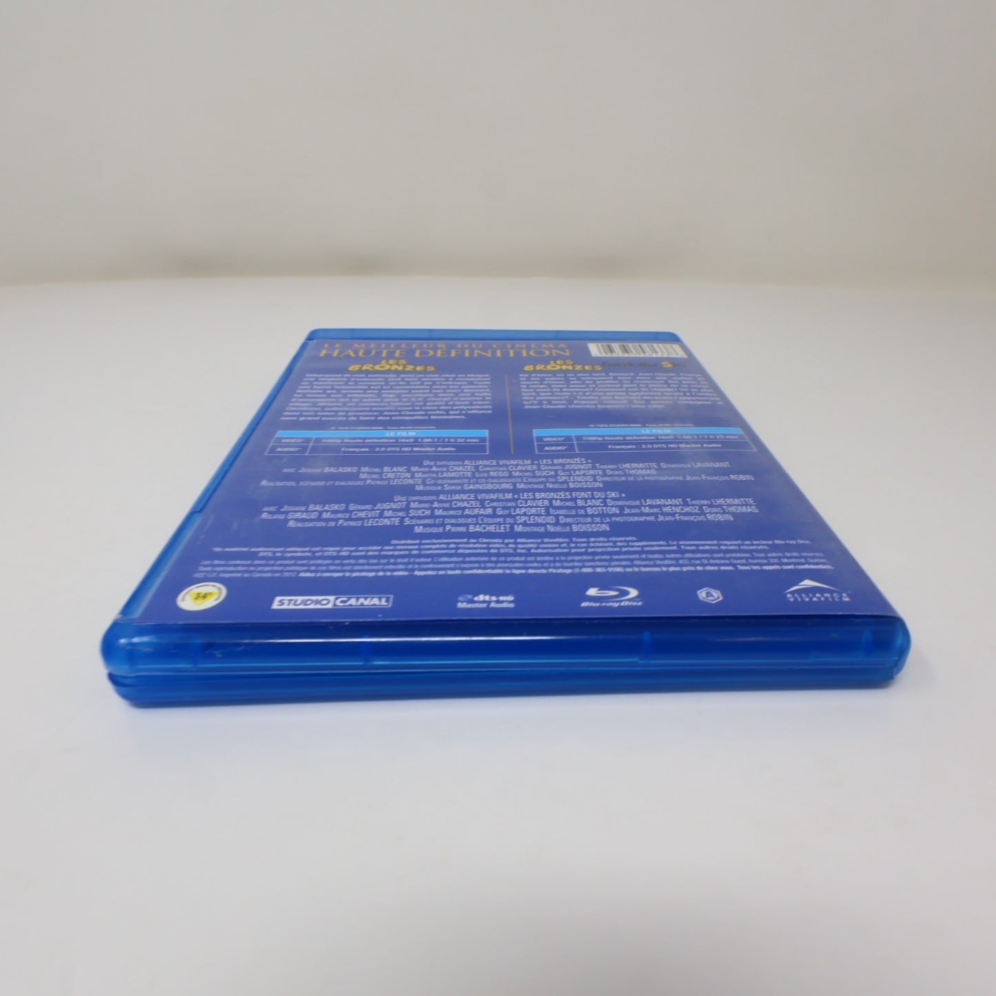Les Bronzés #1-2 Font du Ski Blu-Ray Blanc/Balasko/Clavier/LHermitte Français