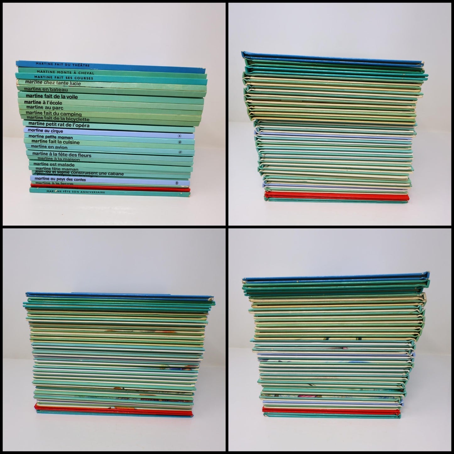 Martine/Jean-lou et Sophie Lot 30 Livres Enfants Casterman Delahaye/Marlier HC