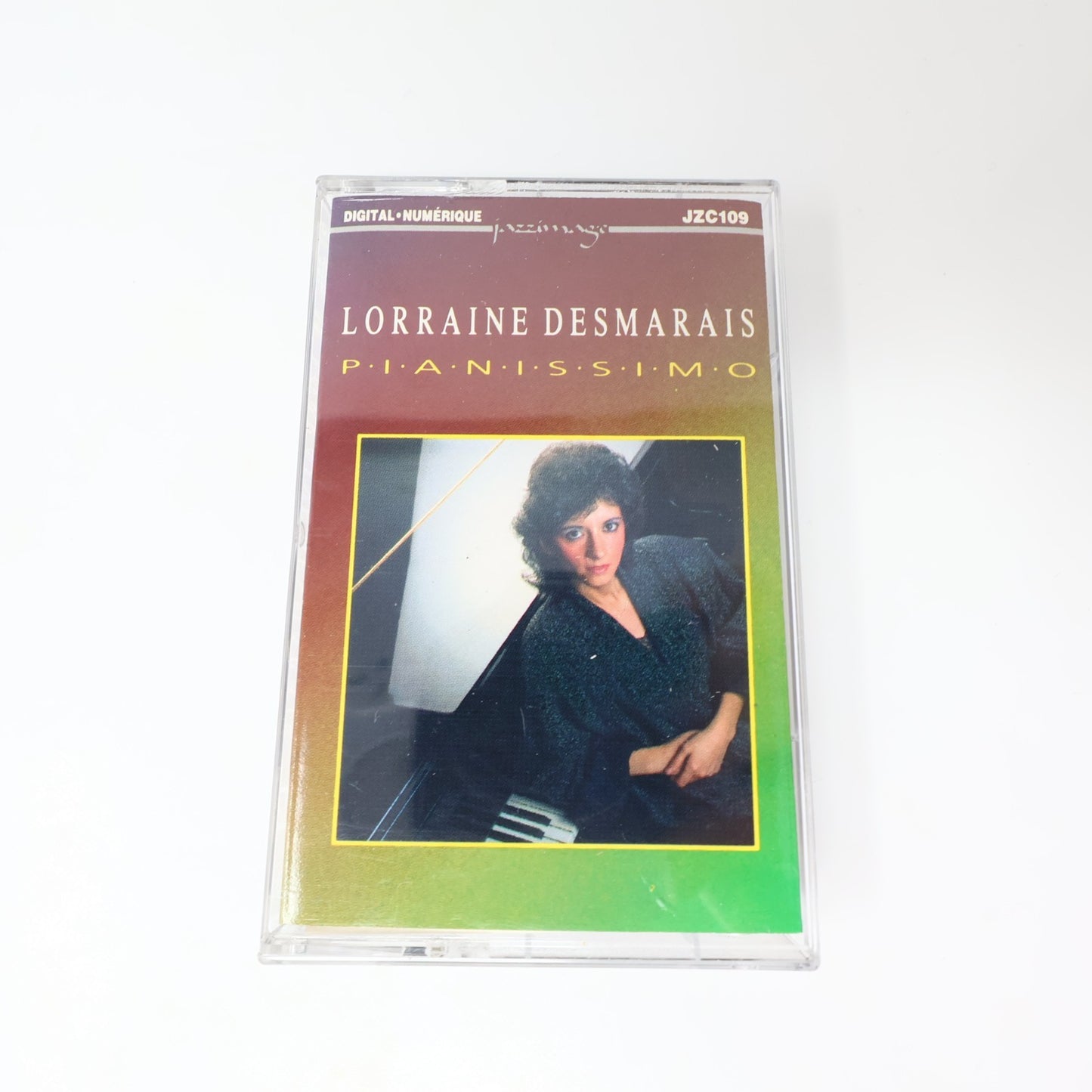 Lorraine Desmarais 2 Cassettes Lot Pianissimo/Andiamo JazzImage Hold up/Caravan
