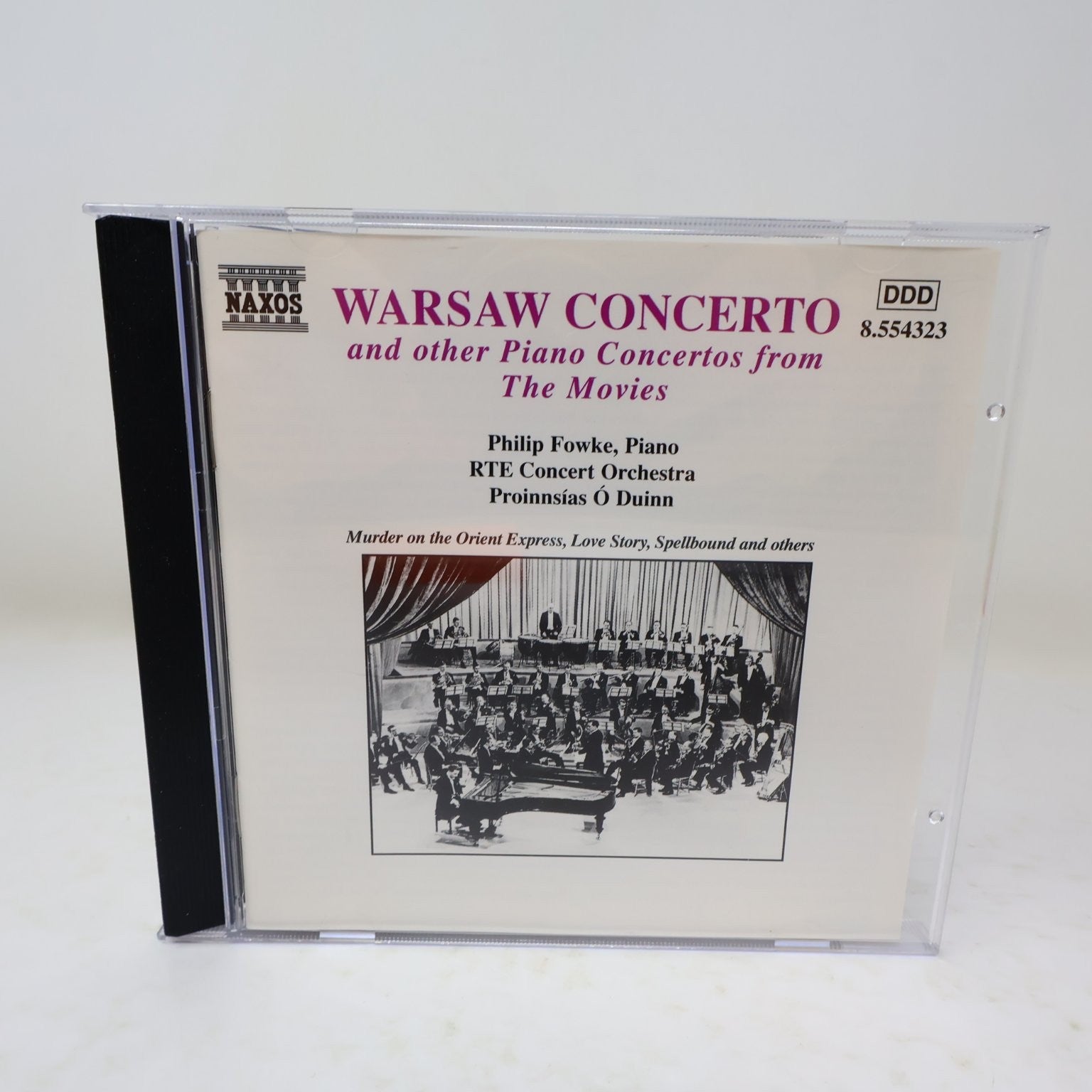 Warsaw Concerto Naxos 1998 Philip Fowke RTE Orchestra Piano Classical