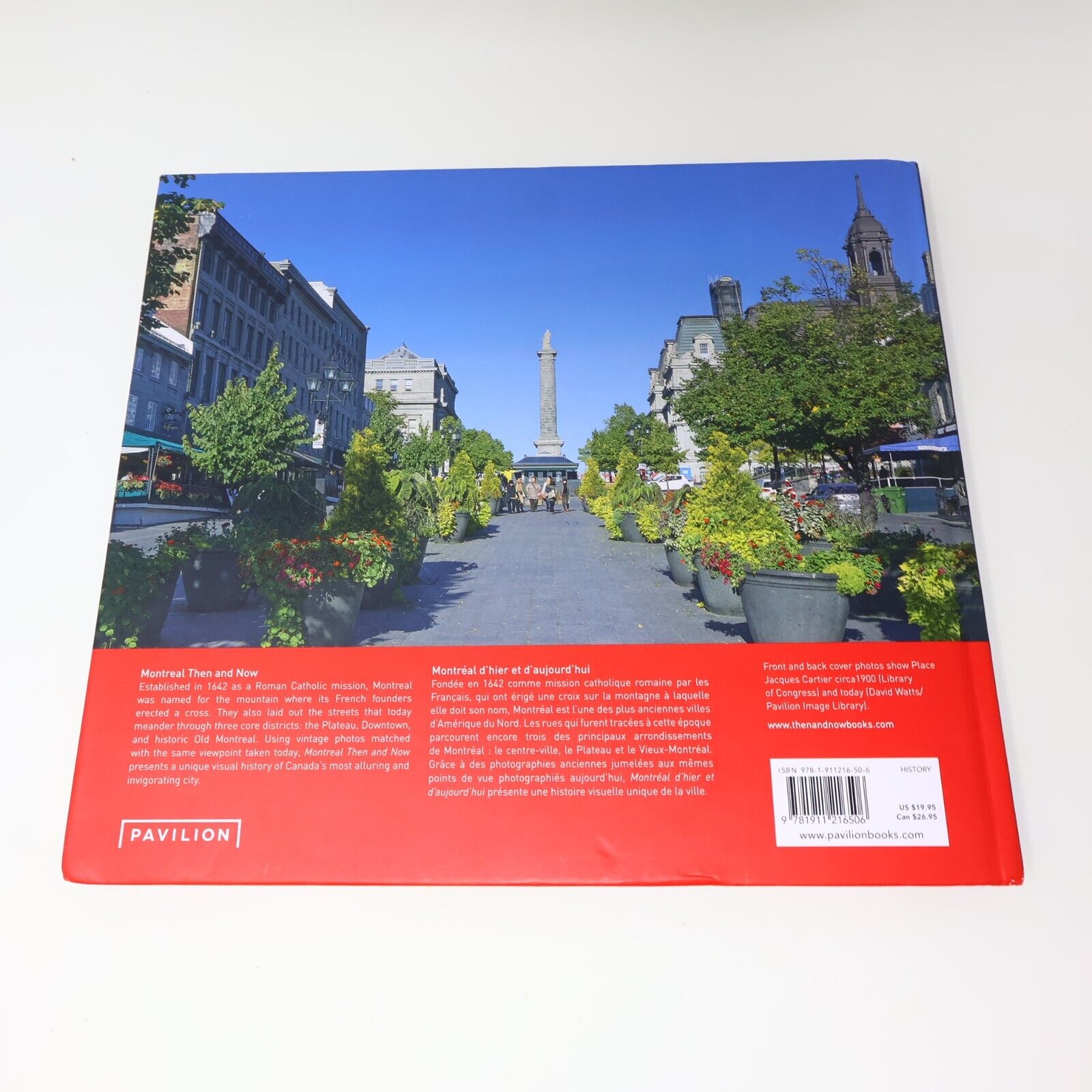 2017 Montréal Then and Now / d'Hier à Aujourd'Hui Alan Hustak Johanne Norchet HC