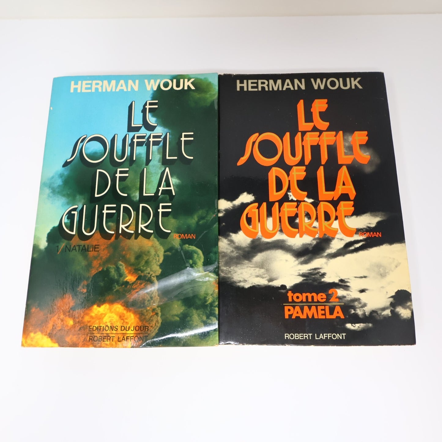 Le Souffle de la Guerre #1-2 Lot 2 Livres Herman Wouk Natalie/Pamela Français PB