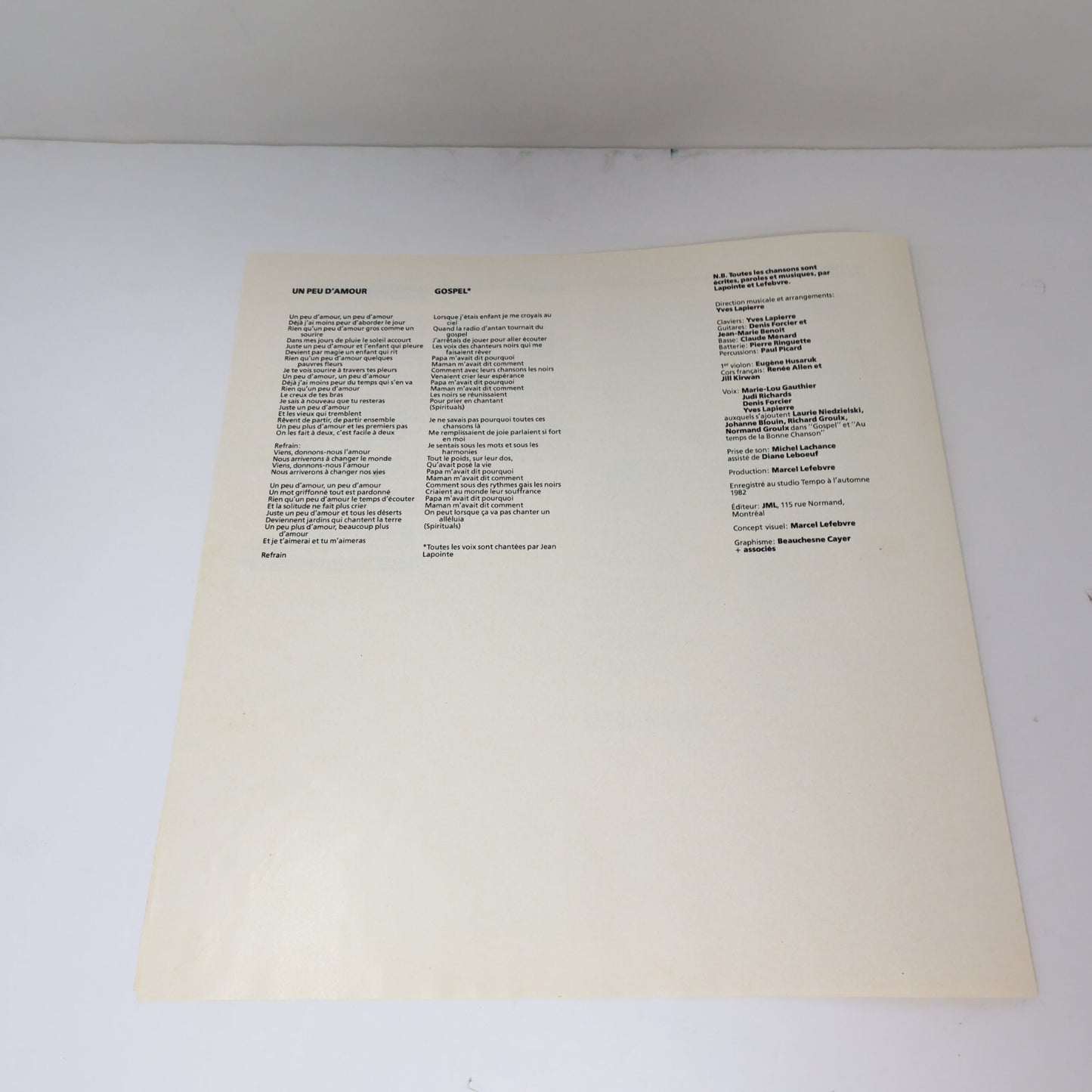 Jean Lapointe Lot 3 Disques Jongleur/Si On Chantait/Chante la ta Chanson Record