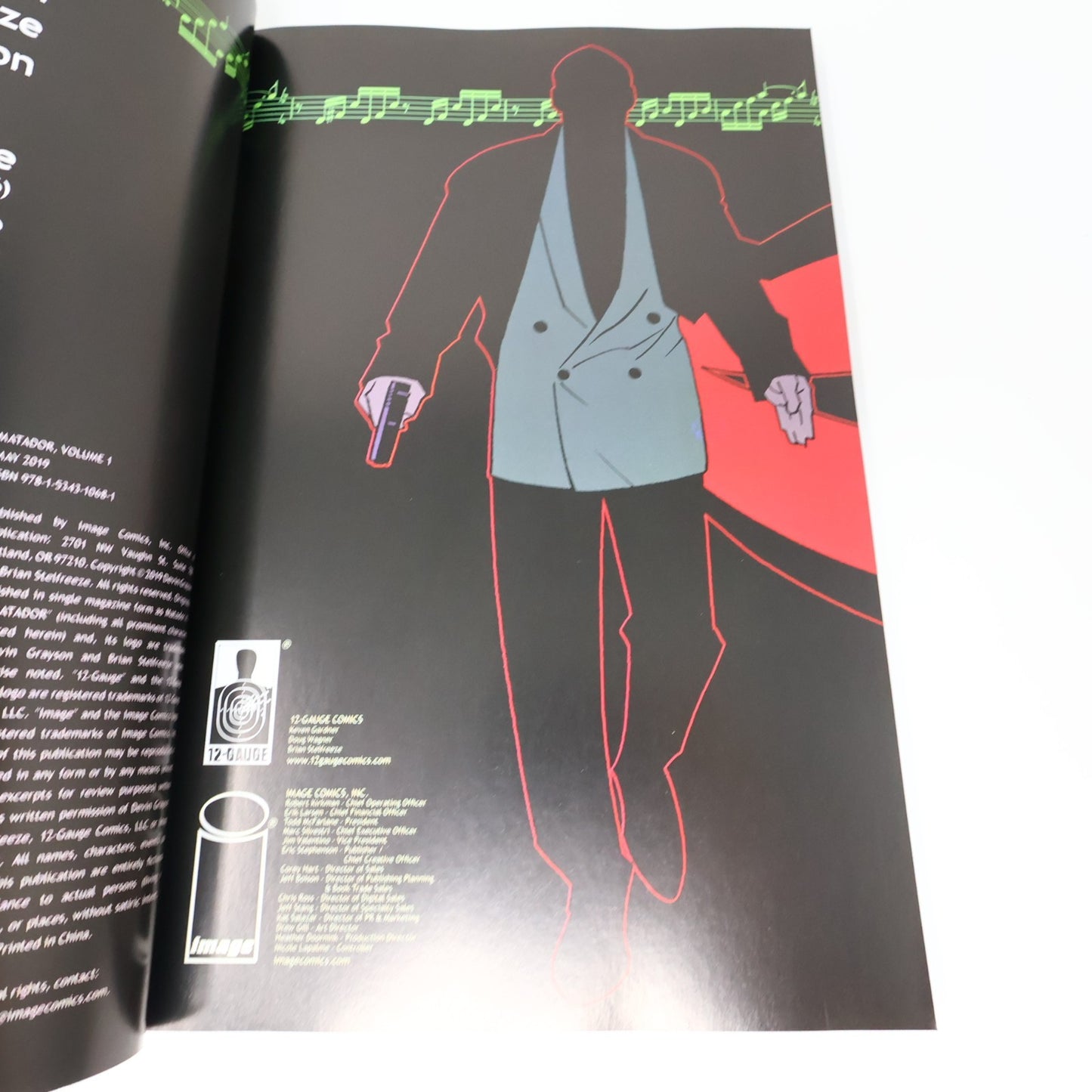 Matador #1 Devin Grayson/Brian Stelfreeze Image Comics Crime Mystery 2019 PB