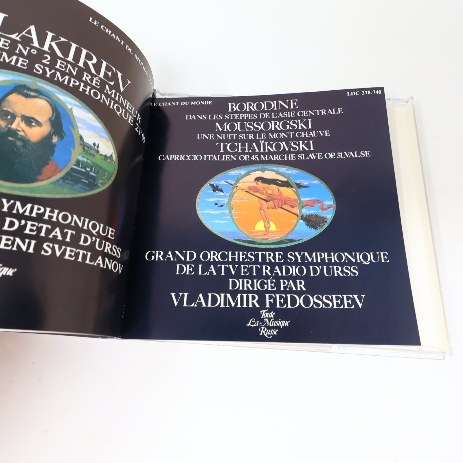 Chant Sacré Chant Profane CD Quatuor Masculin Voronov Sarti/Diletski/Degtiarev