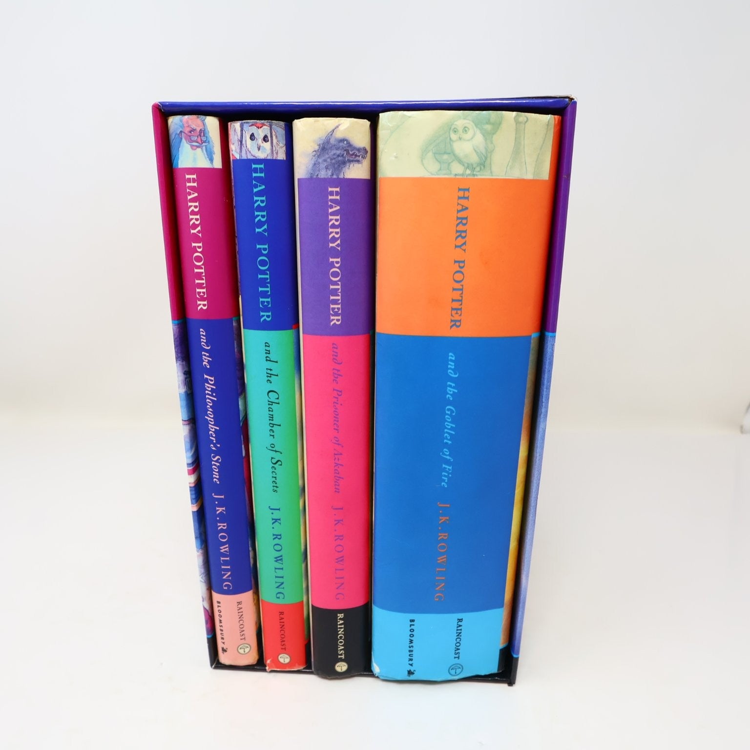 Harry Potter It's Magic! 4 Books Hardcover DJ Boxed Set J.K. Rowling Raincoast