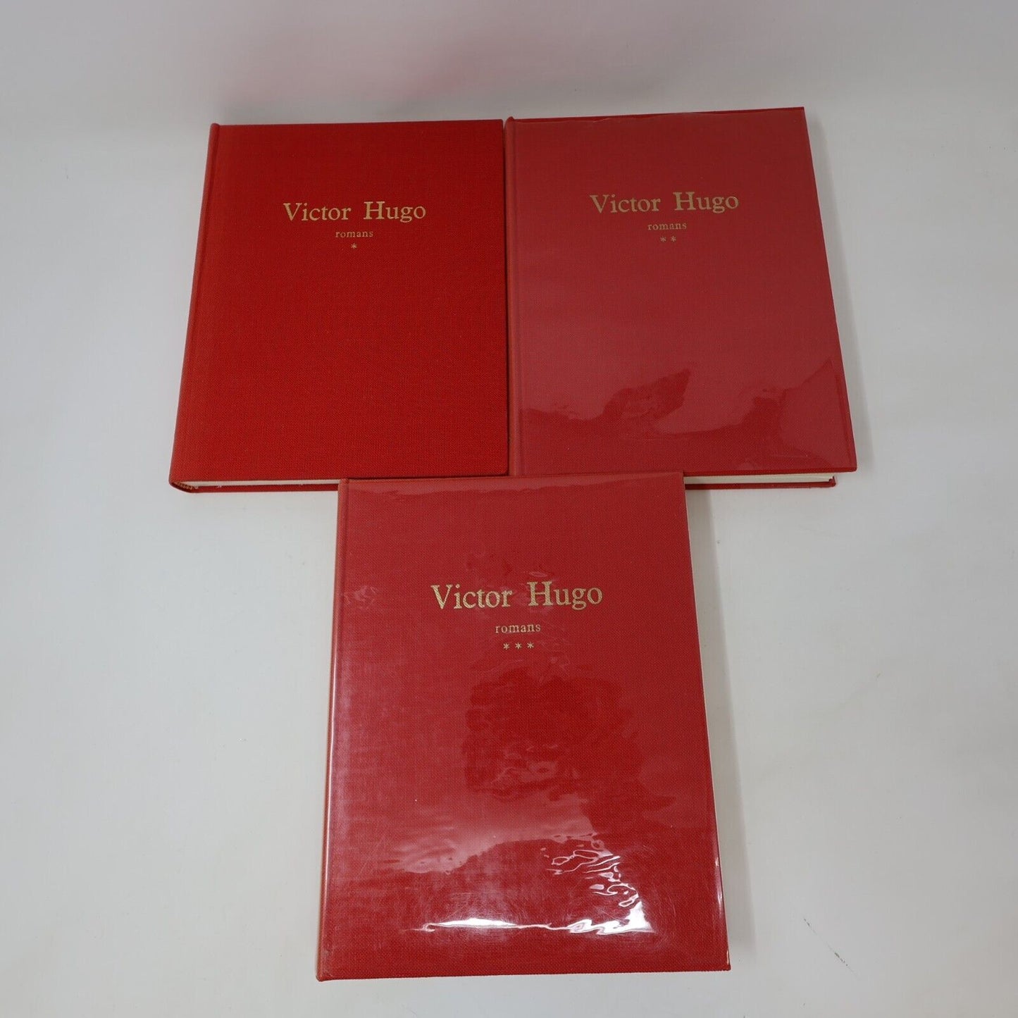 1963 Victor Hugo Romans L'Intégrale #1-3 Lot 3 Livres Littérature Seuil French