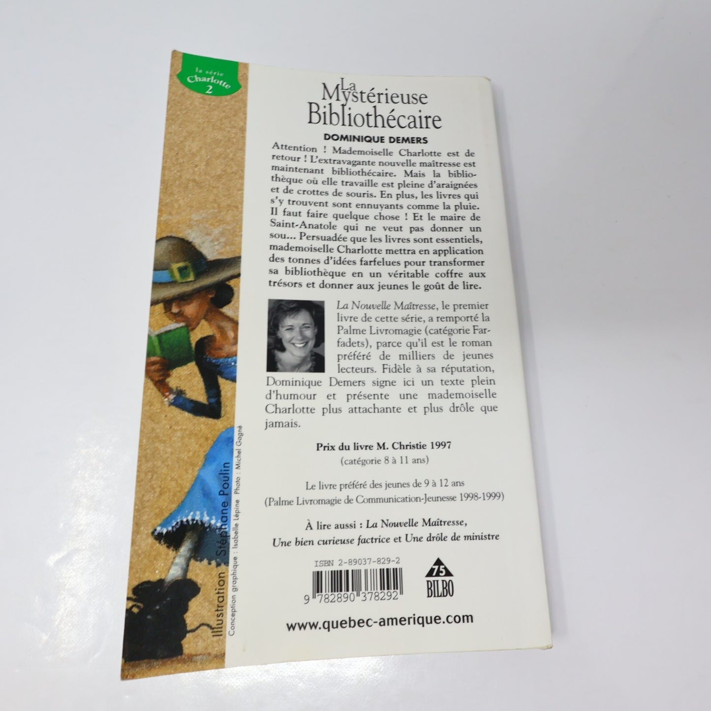 Dominique Demers Lot 5 Livres La Mystérieuse Mademoiselle C #1-5 Charlotte PB