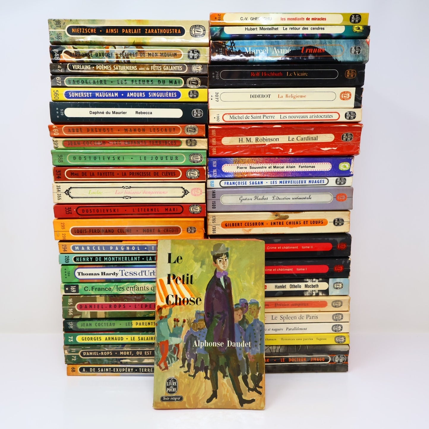 Littérature Lot 42 Livres Poche Dostoïevski/Saint-Exupéry/Souvestre Français 60s