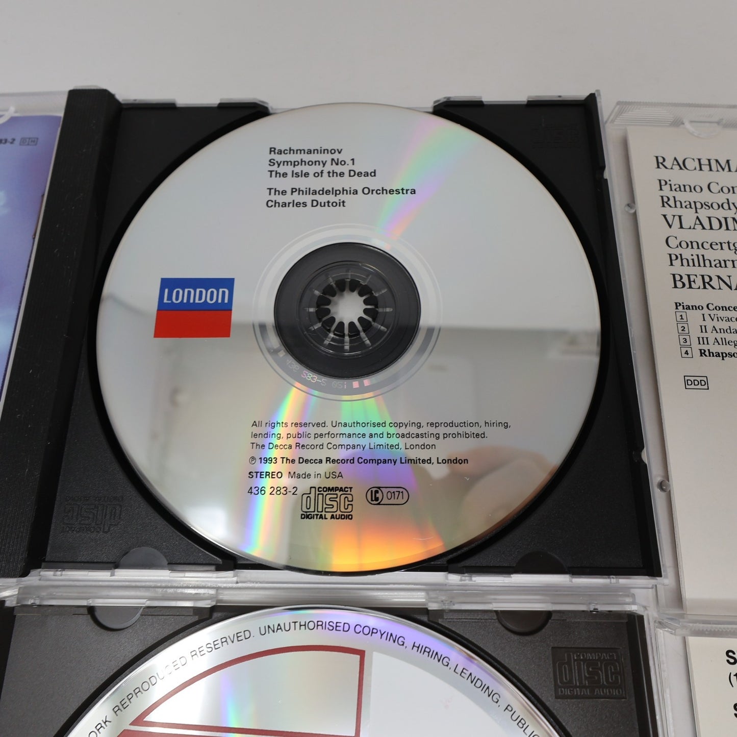 Rachmaninov 10 CD Lot Ashkenazy/John Browning/Helfgott/Haitink/Dutoit/Prévin