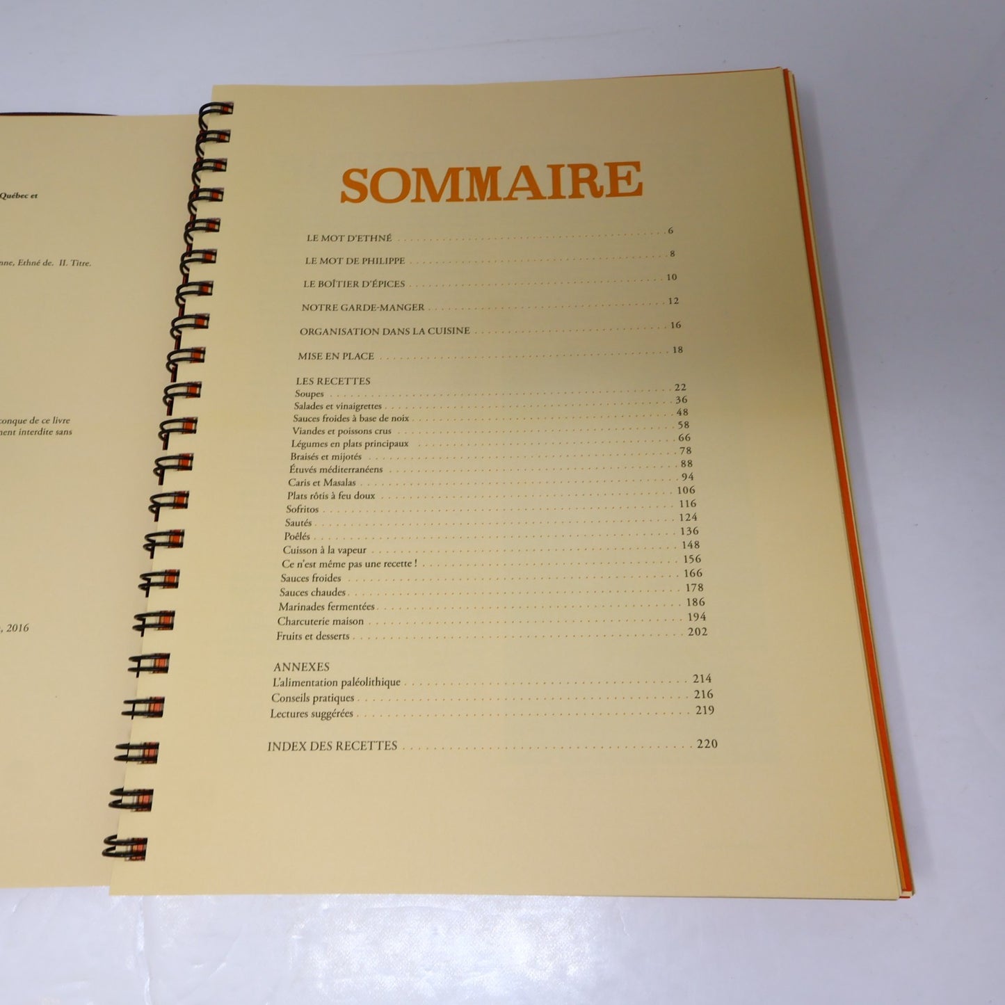La Cuisine d'Ethné et Philippe Recettes Épices et Techniques Trécarré 2016 PB