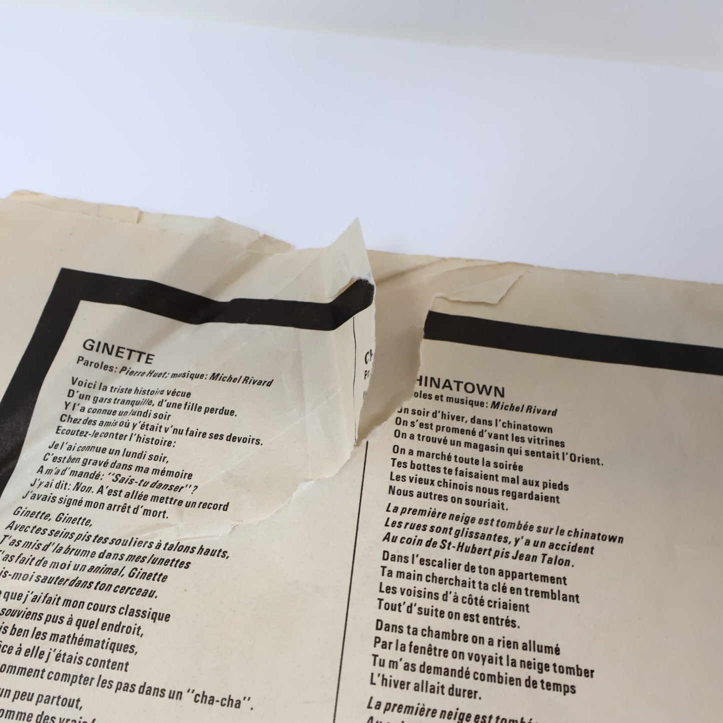 Beau Dommage/Michel Rivard Lot 3 Disques Vinyl Record Ou est Passé la Noce?
