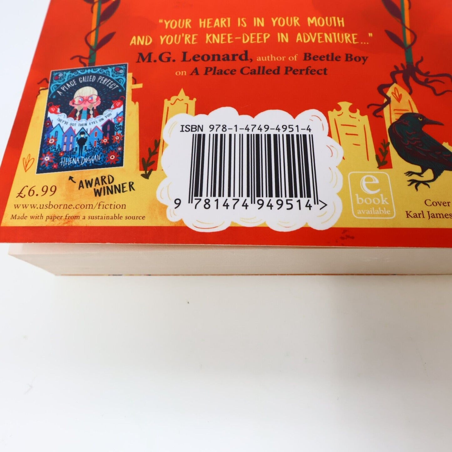 Lot 3 Books A Place Called Perfect #1-3 by Helena Duggan Usborne Books Youth PB