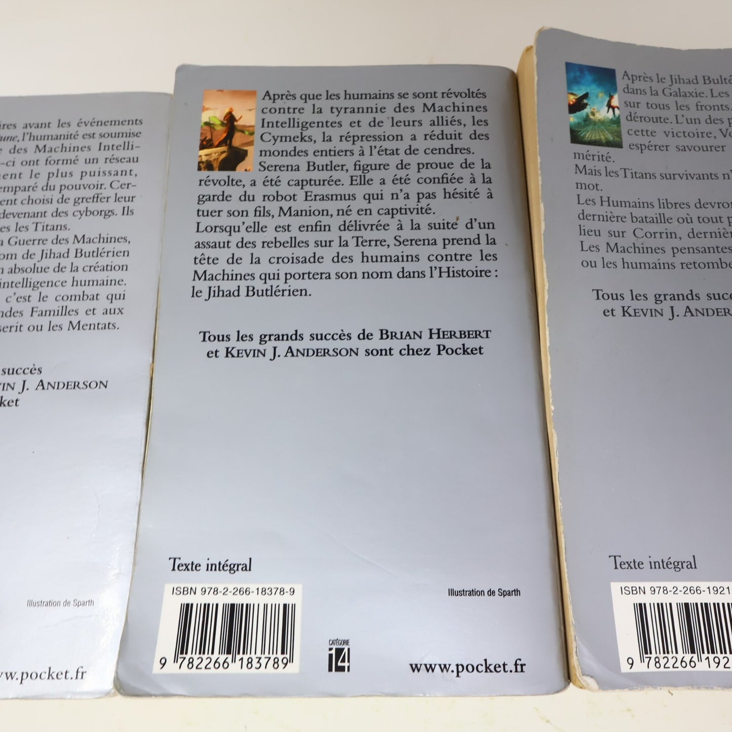 Dune la Genèse #1-3 Série Complète Lot 3 Livres Brian Herbert/Kevin J. Anderson