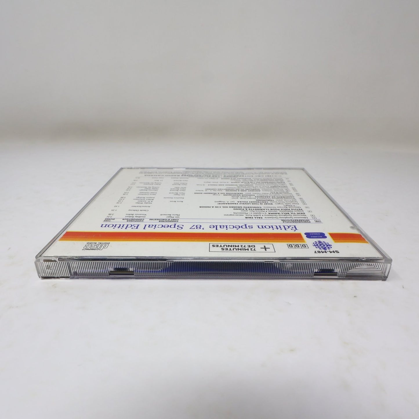 Édition spéciale '87 Special Edition CBC CD 1987 Classical SM-M87 Mayer/Brott