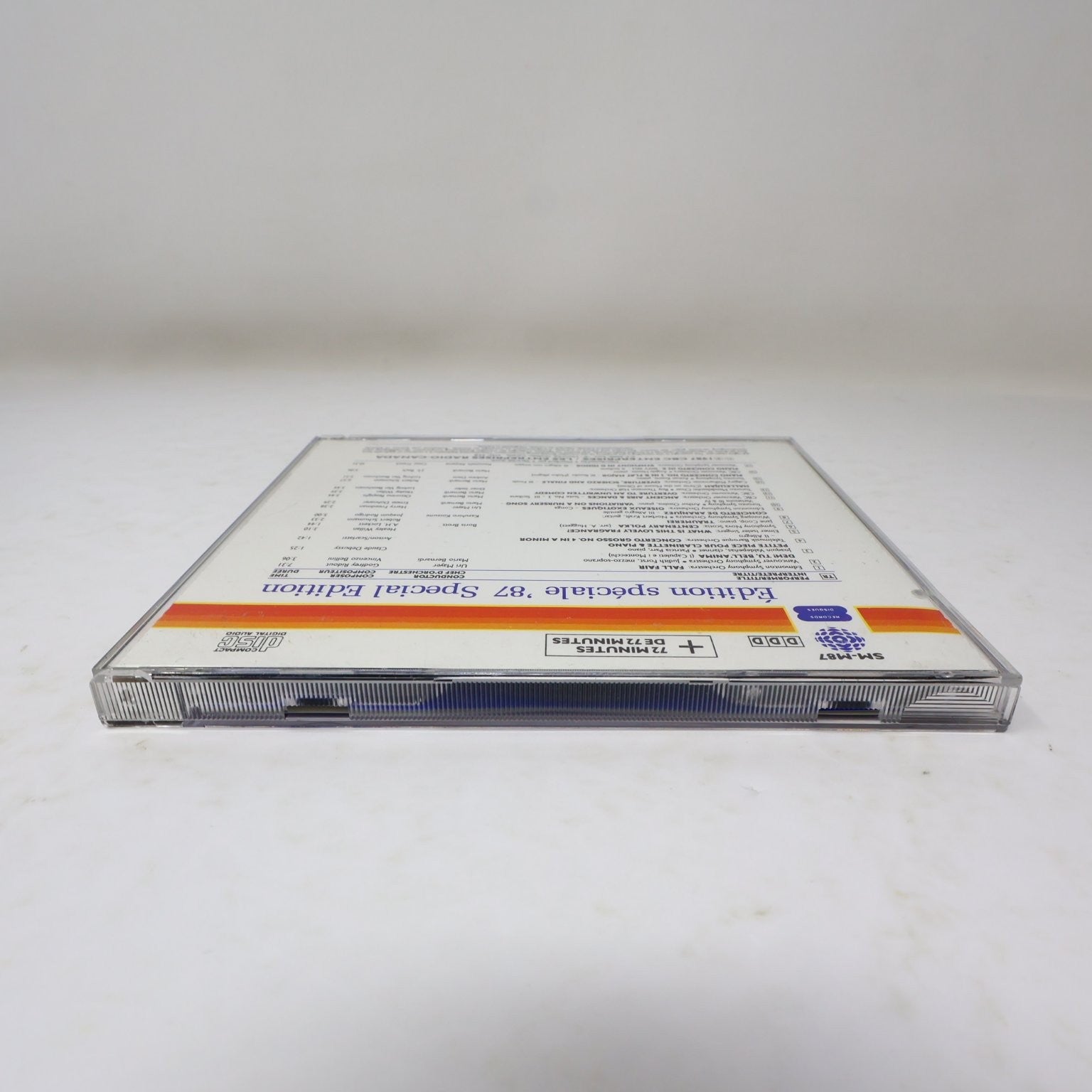 Édition spéciale '87 Special Edition CBC CD 1987 Classical SM-M87 Mayer/Brott