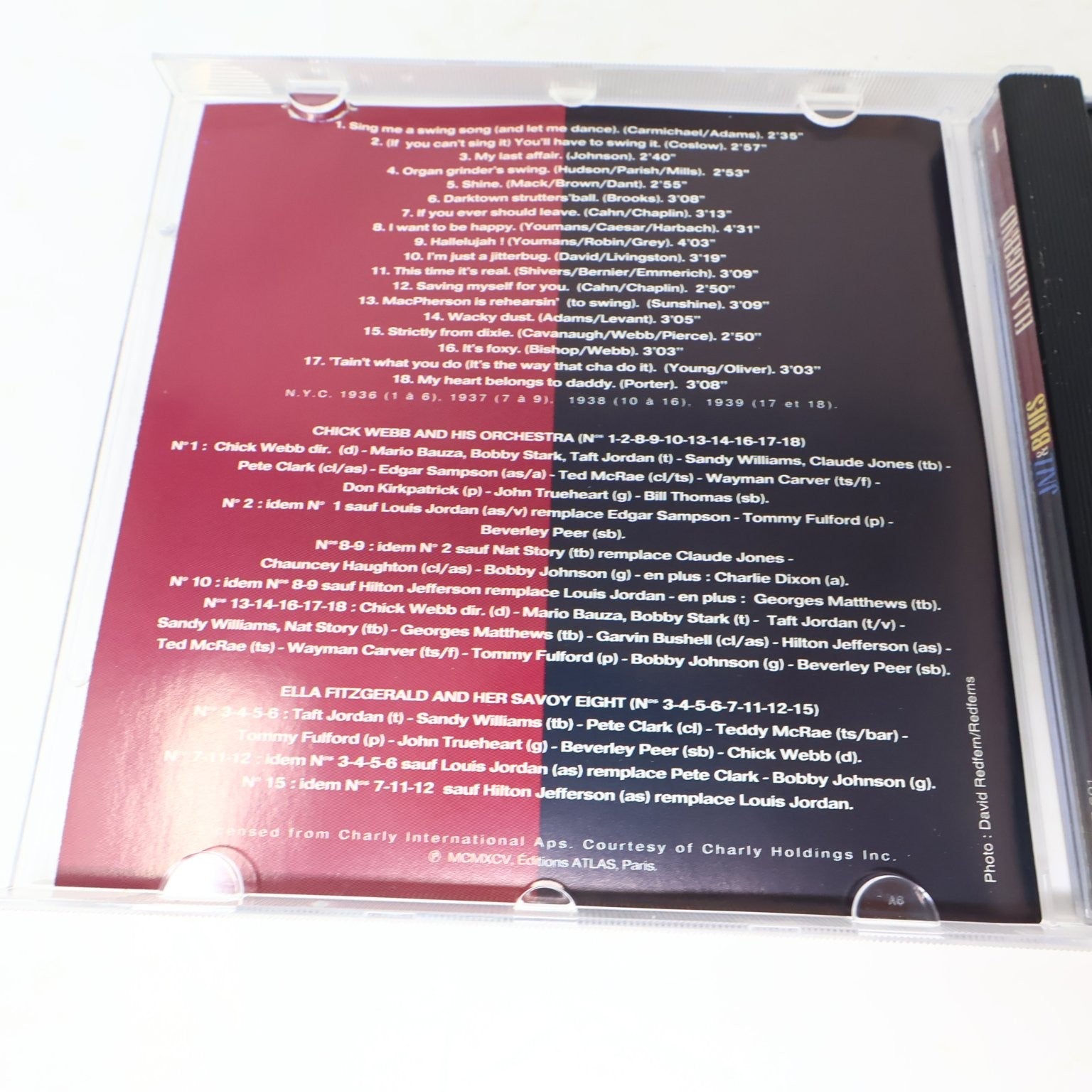Ella Fitzgerald & Louis Armstrong Jazz Masters 24/Jazz & Blues 2 CD Lot