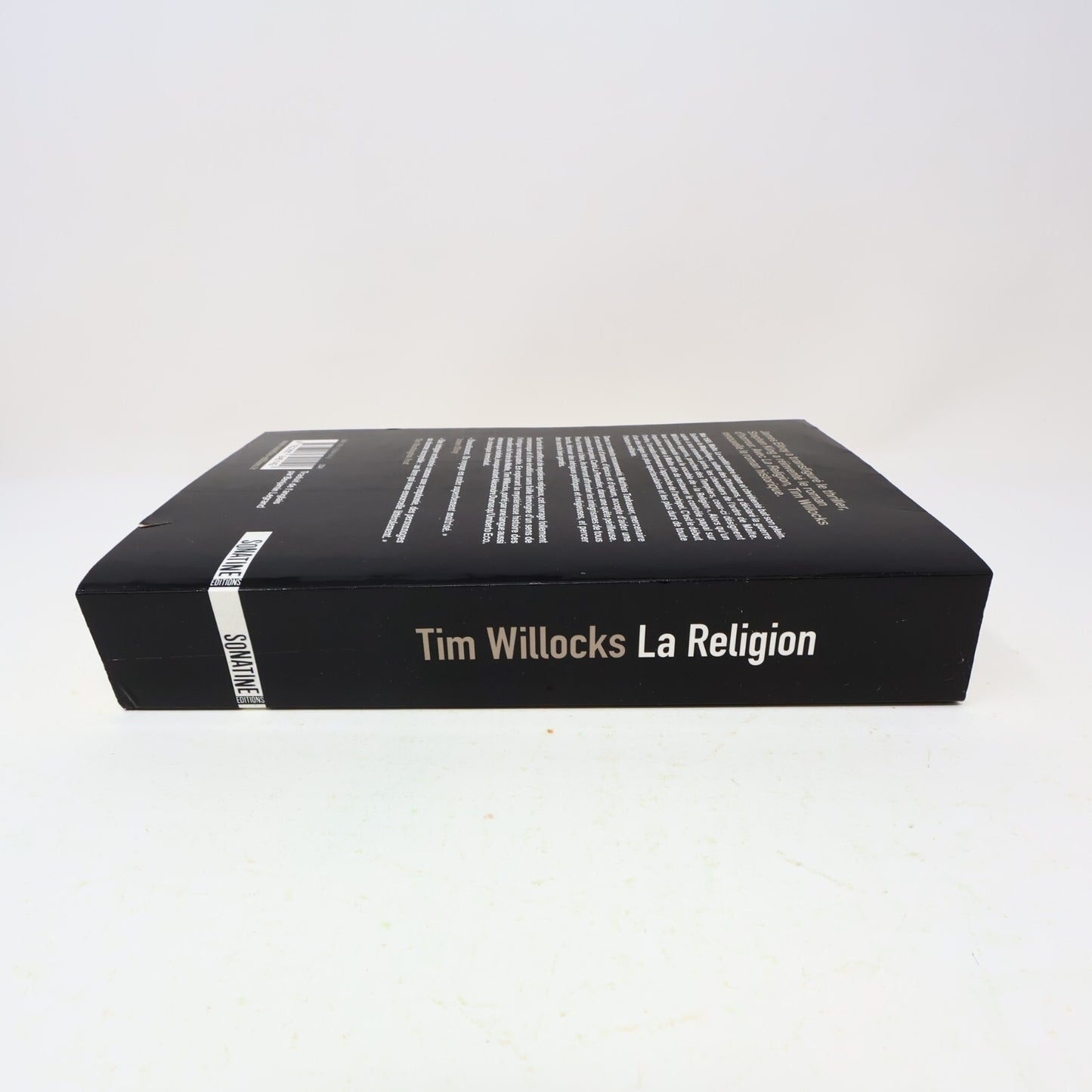 2009 La Religion Tim Willocks Sonatine Fiction Historique Français Paperback PB