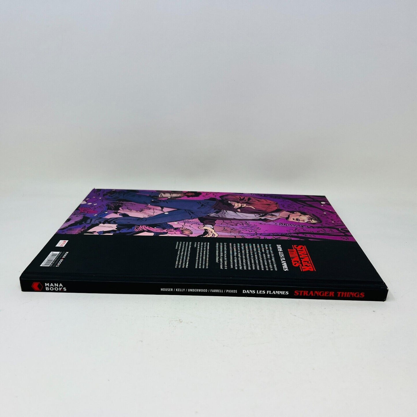 2020 Stranger Things Dans les Flammes en Français/French Bande Dessinée HC Mana