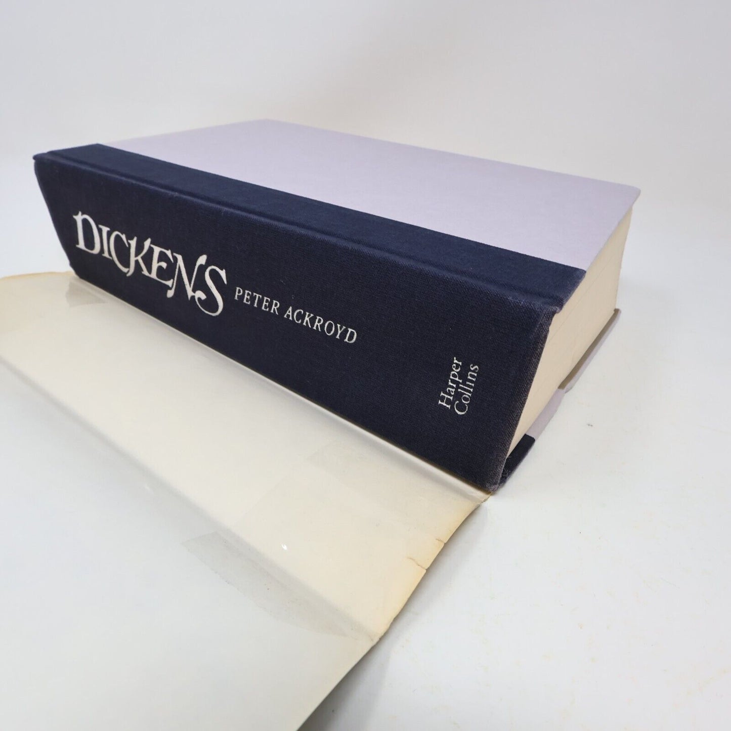 1990 Dickens Peter Ackroyd Harpercollins Hardcover HC Biography Book 90s DJ