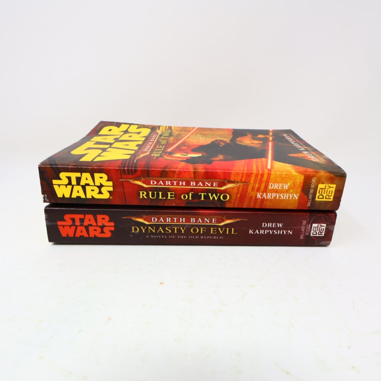 Darth Bane #2-3 Star Wars Drew Karpyshyn Dynasty of Evil Rule of Two Lot 2 Books