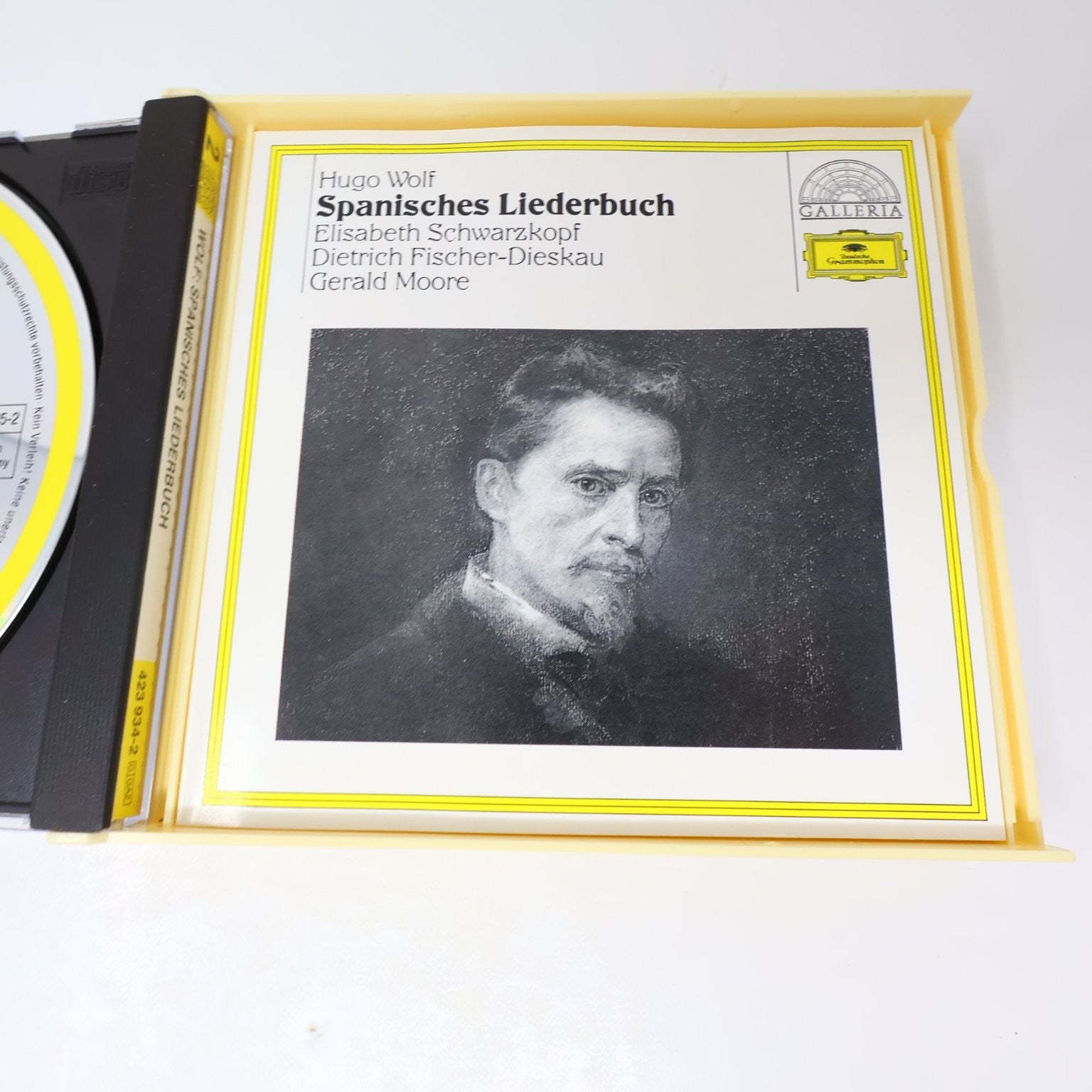Hugo Wolf Spanisches Liederbuch CD 1967 Digitally Remastered Classical G. Moore