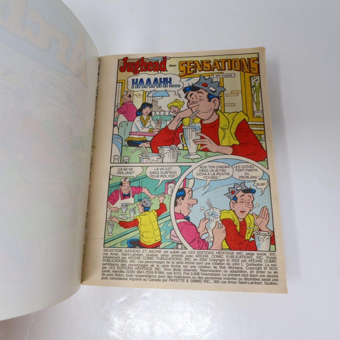 Archie Lot 10 Bandes dessinées Sélection/Géant/Format Double EH Humour Français