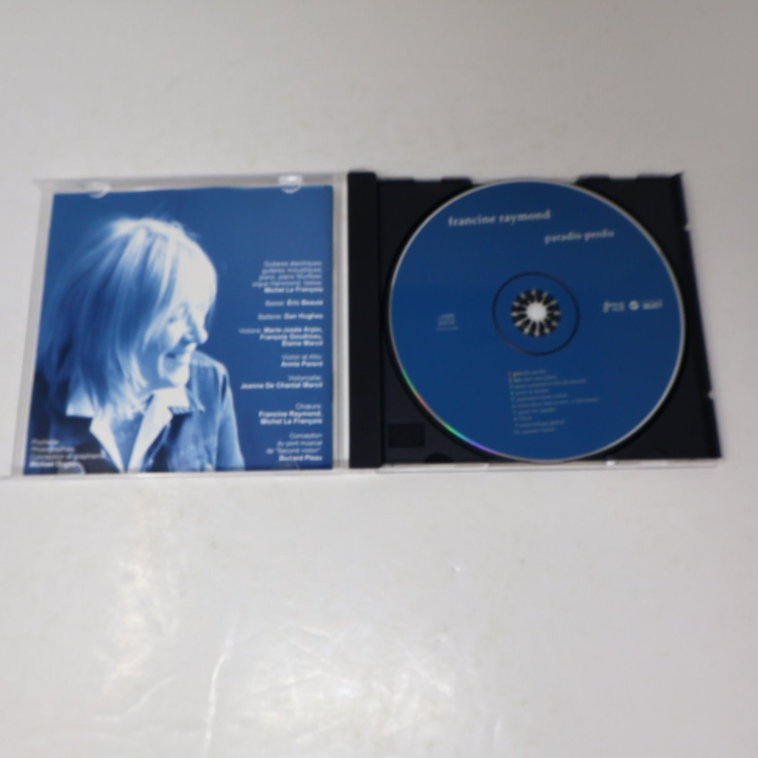 Francine Raymond Paradis Perdu CD 1998 Quebec Pop Deauville Fais-Moi une Place