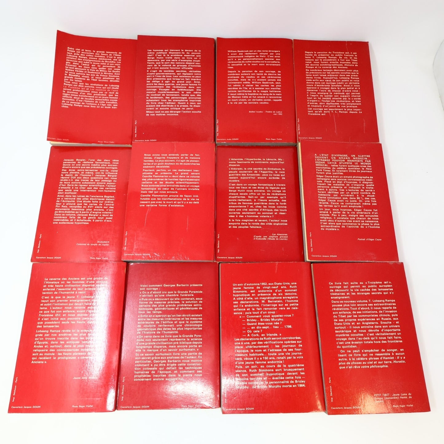 L'Aventure Mystérieuse Lot 14 Livres Ésotérisme Spiritualité Mystère J'ai Lu 70s