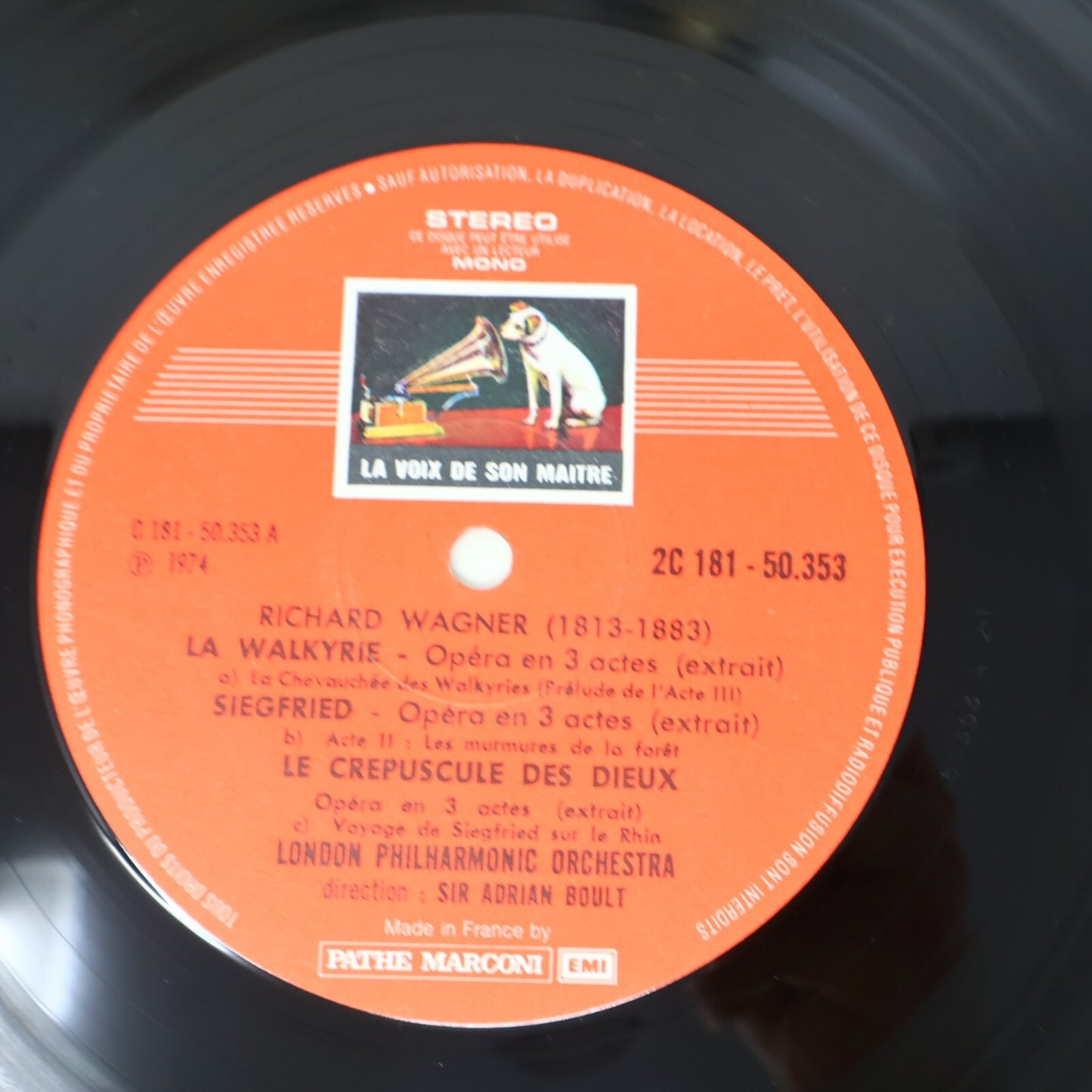 Adrian Boult Richard Wagner New Philharmonia / London 2x LP Record C 181-50352/3