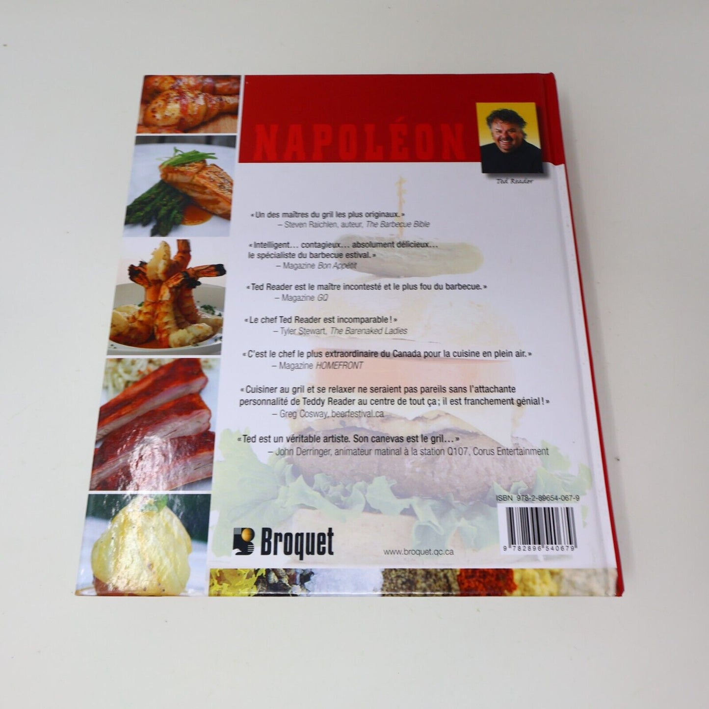 2009 Le Guide du Barbecue Napoléon Ted Reader Gril Cuisine Recettes Broquet HC