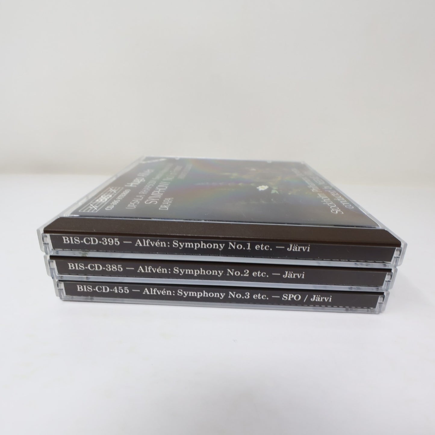 Hugo Alfvén 3 CD Lot Symphony 1-2-3 Stockholm Philharmonic Orchestra/Neeme Järvi