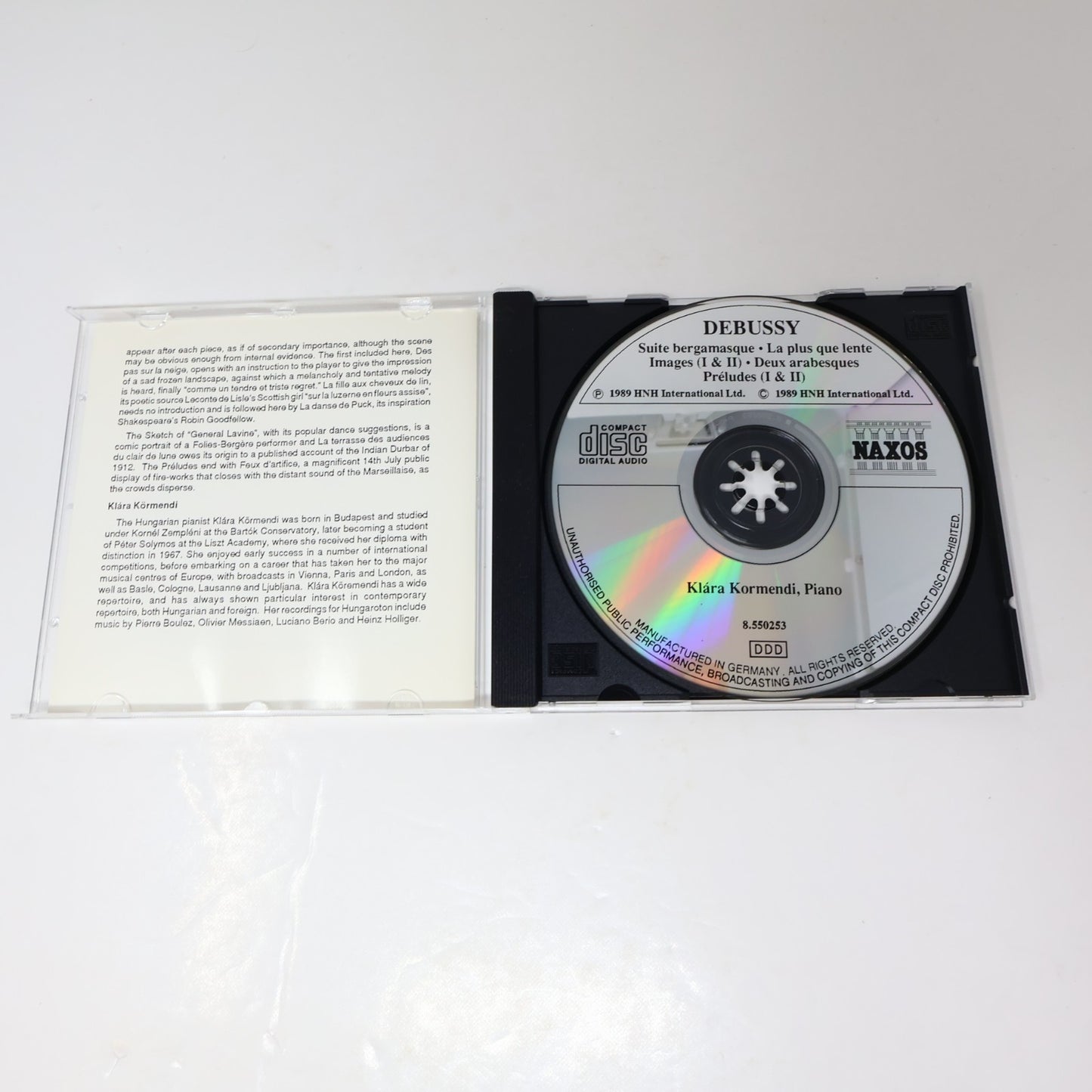 Debussy 4 CD Lot Piano Music/Piano Trios/La Mer/Nocturnes/Jeux Baudo/Thomas 80s