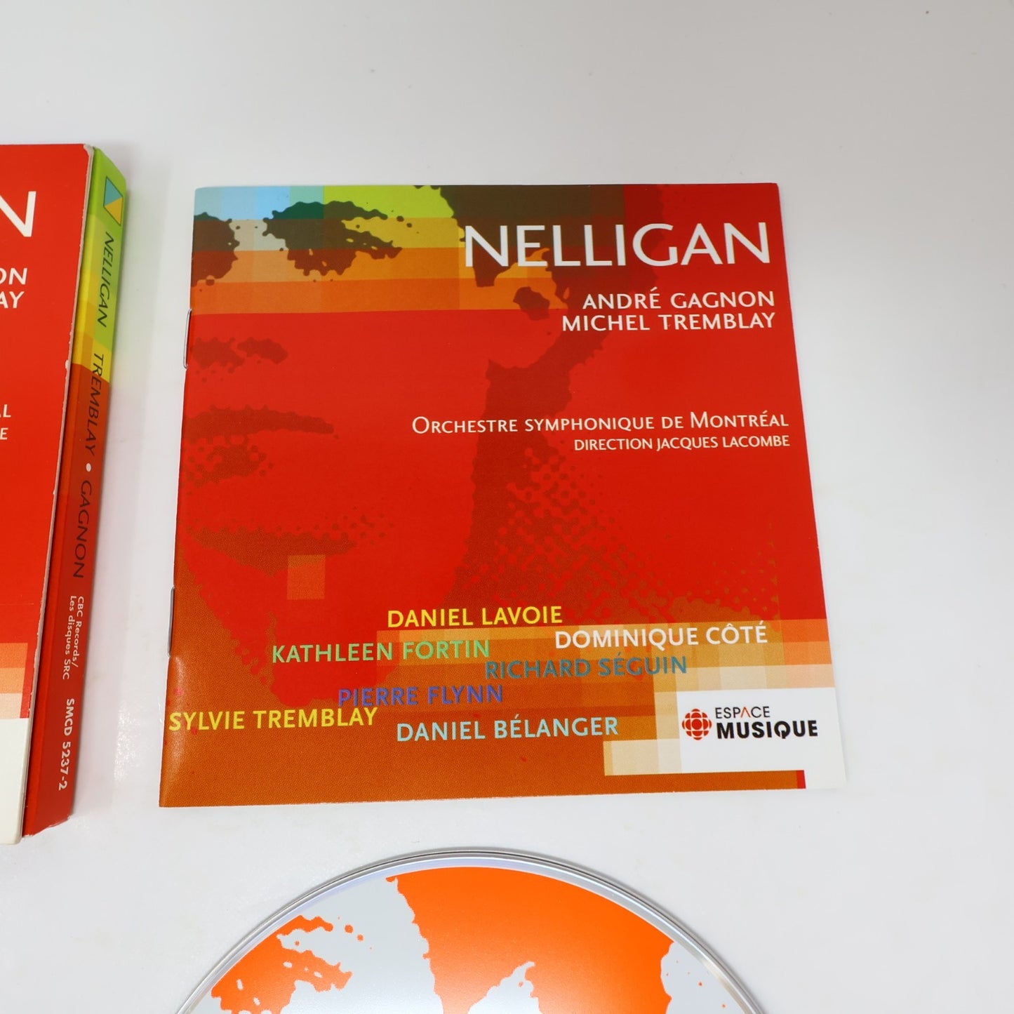 Nelligan André Gagnon/Michel Tremblay CD OSM/Lacombe Daniel Lavoie/Pierre Flynn