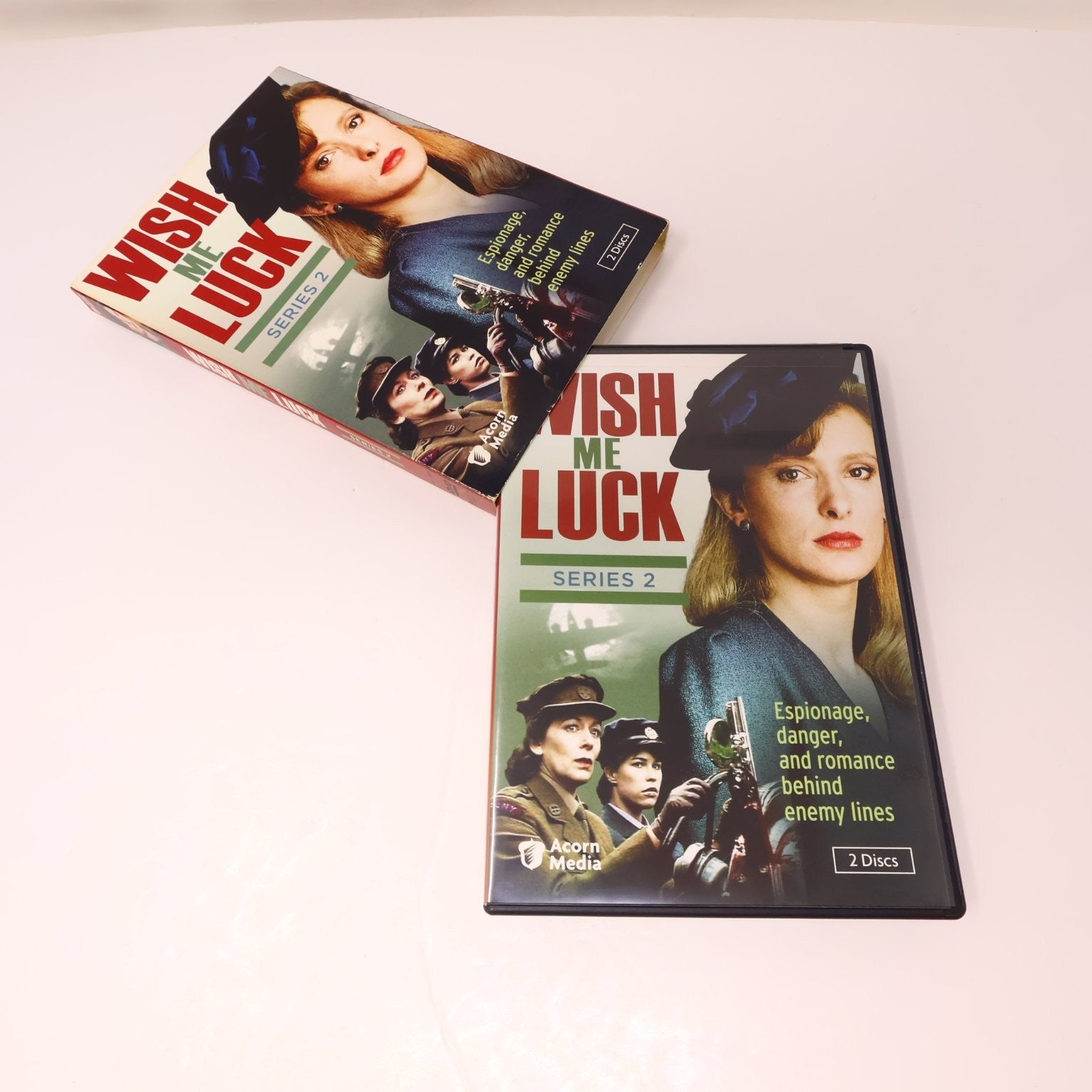 Wish Me Luck Series 2 DVD British WWII Drama Kate Buffery/Jane Asher NTSC Acorn