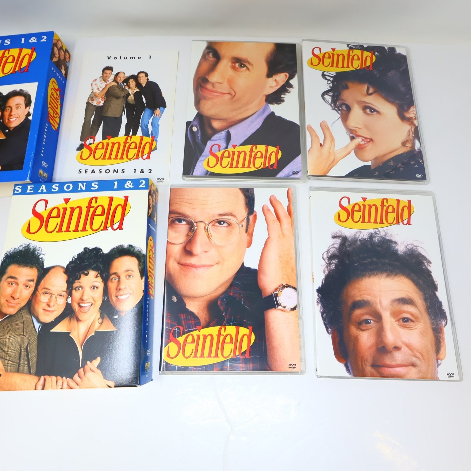Seinfeld DVD Seasons 1 & 2 2004 Special Features Jerry Seinfeld NTSC 4:3