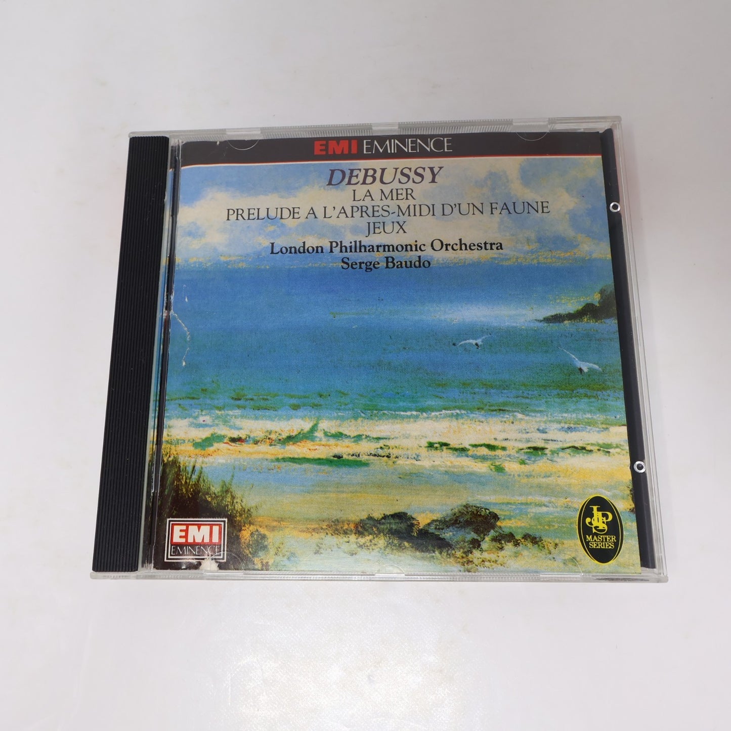 Debussy 4 CD Lot Piano Music/Piano Trios/La Mer/Nocturnes/Jeux Baudo/Thomas 80s