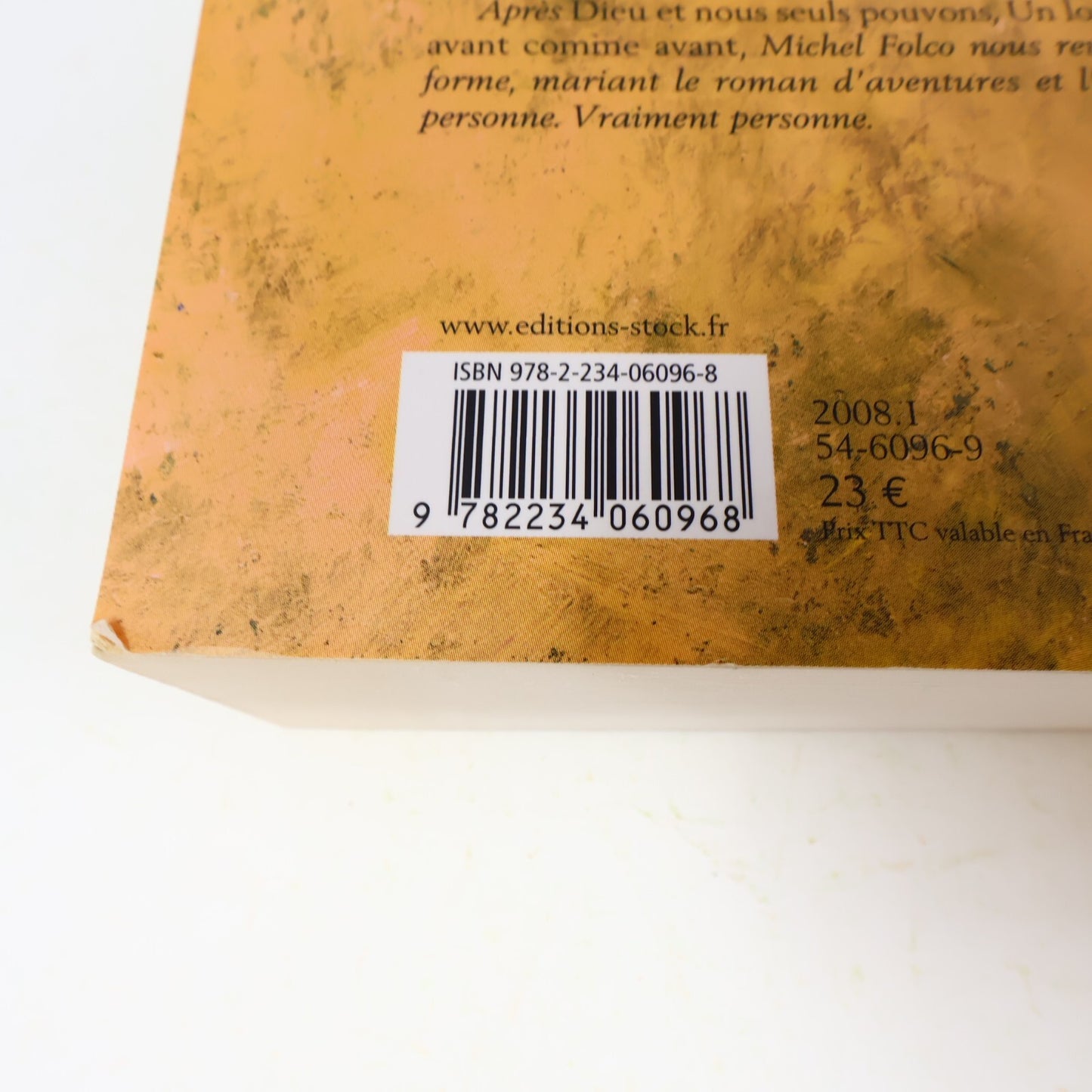 2008 Même le Mal se Fait Bien Michel Folco Stock Fiction Historique Français PB
