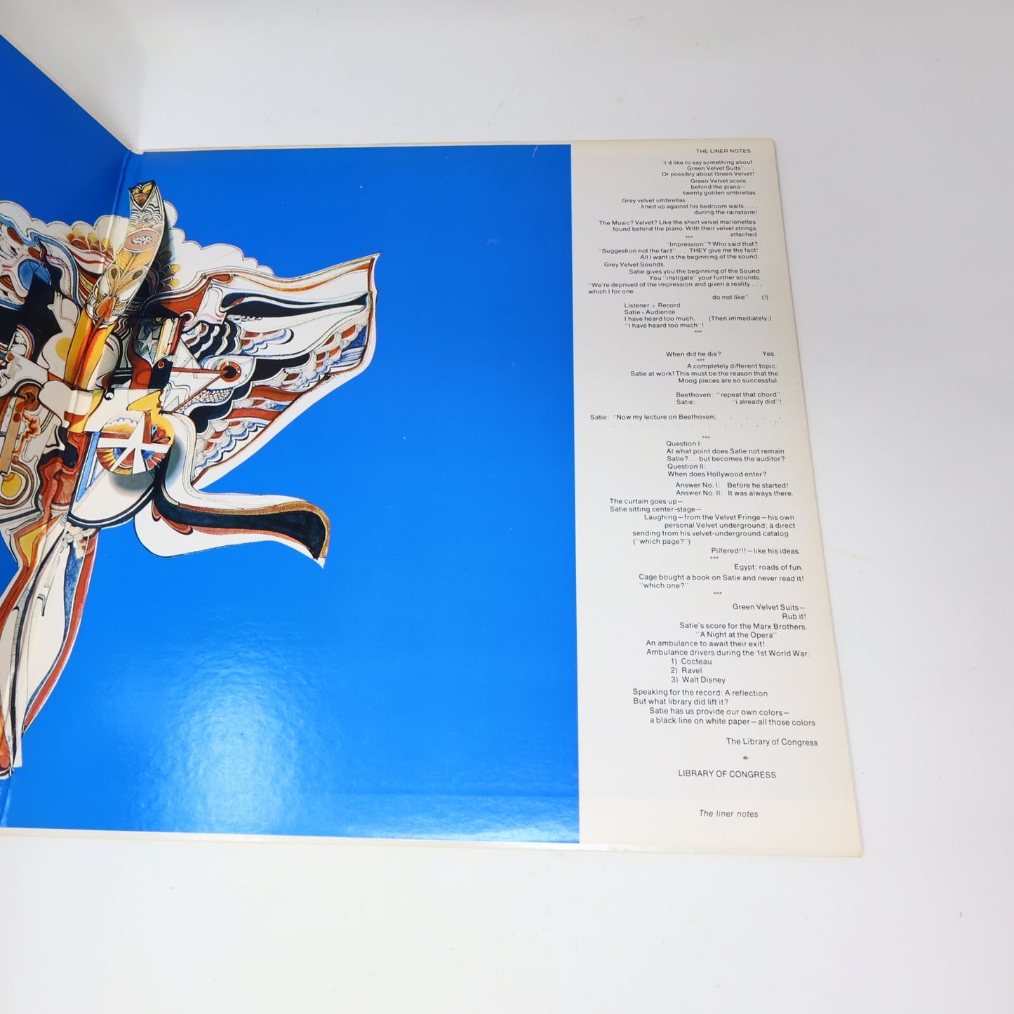The Velvet Gentleman The Music Of Erik Satie Camarata LP Record Vinyl DES 18036