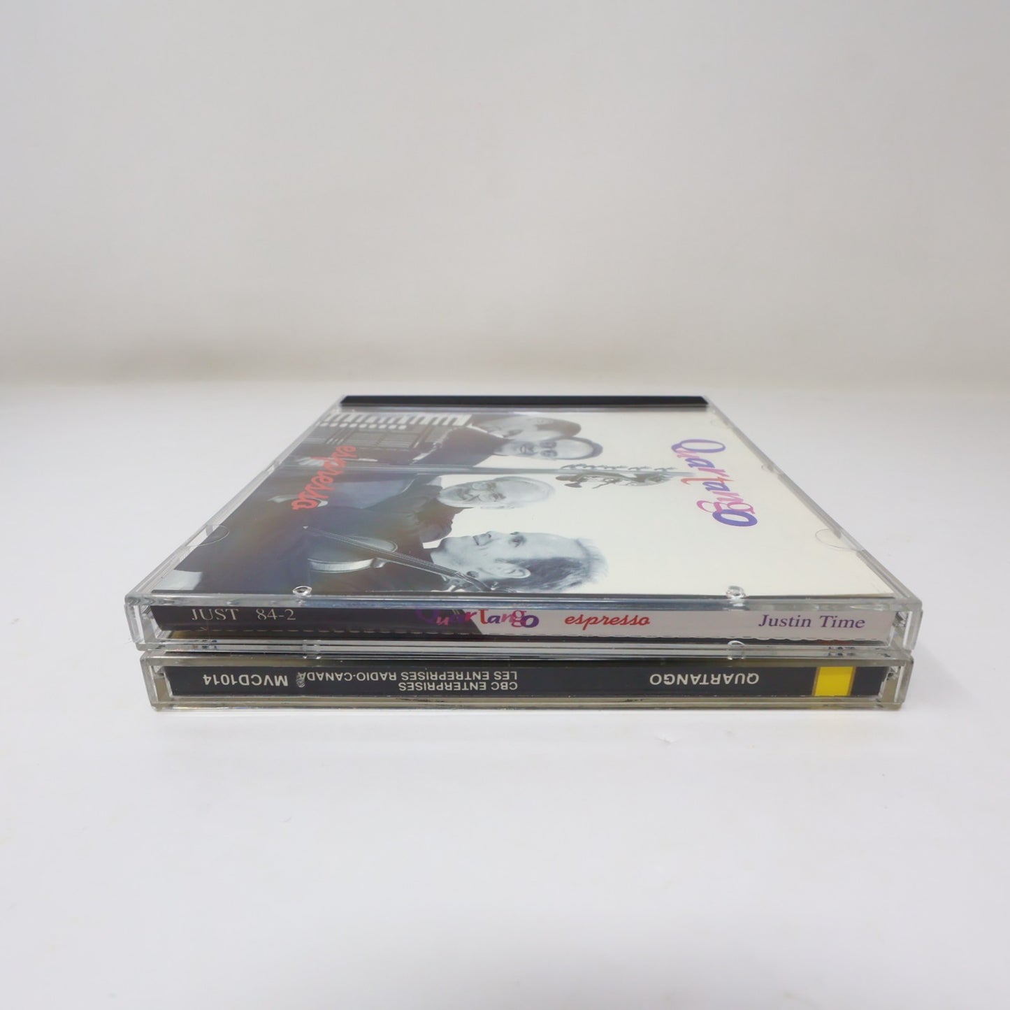 Quartango 2 CDs Lot Espresso/Quartango Justin Time/CBC Records Latin World Music