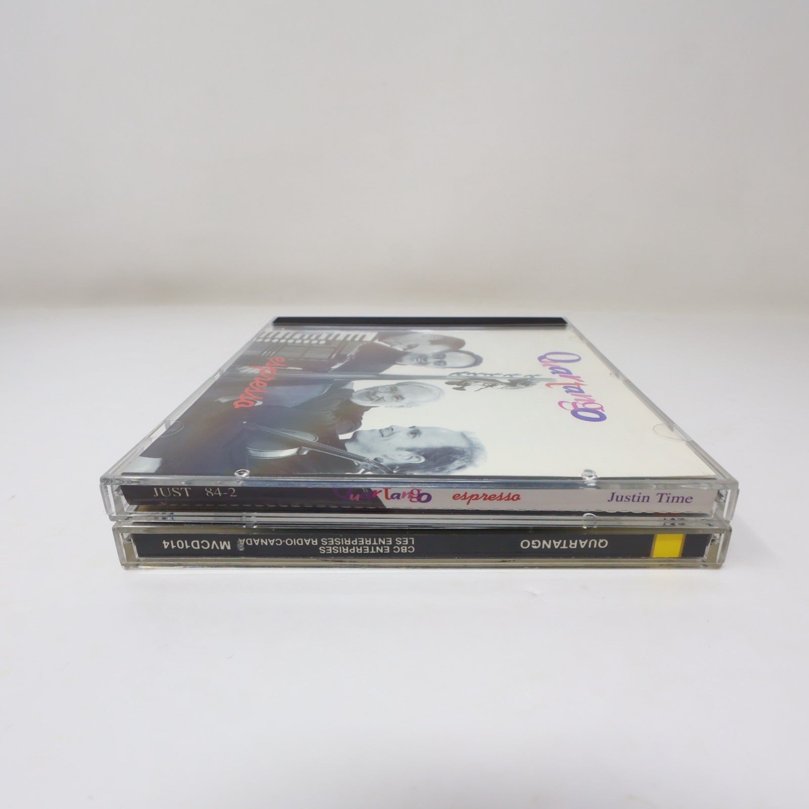 Quartango 2 CDs Lot Espresso/Quartango Justin Time/CBC Records Latin World Music